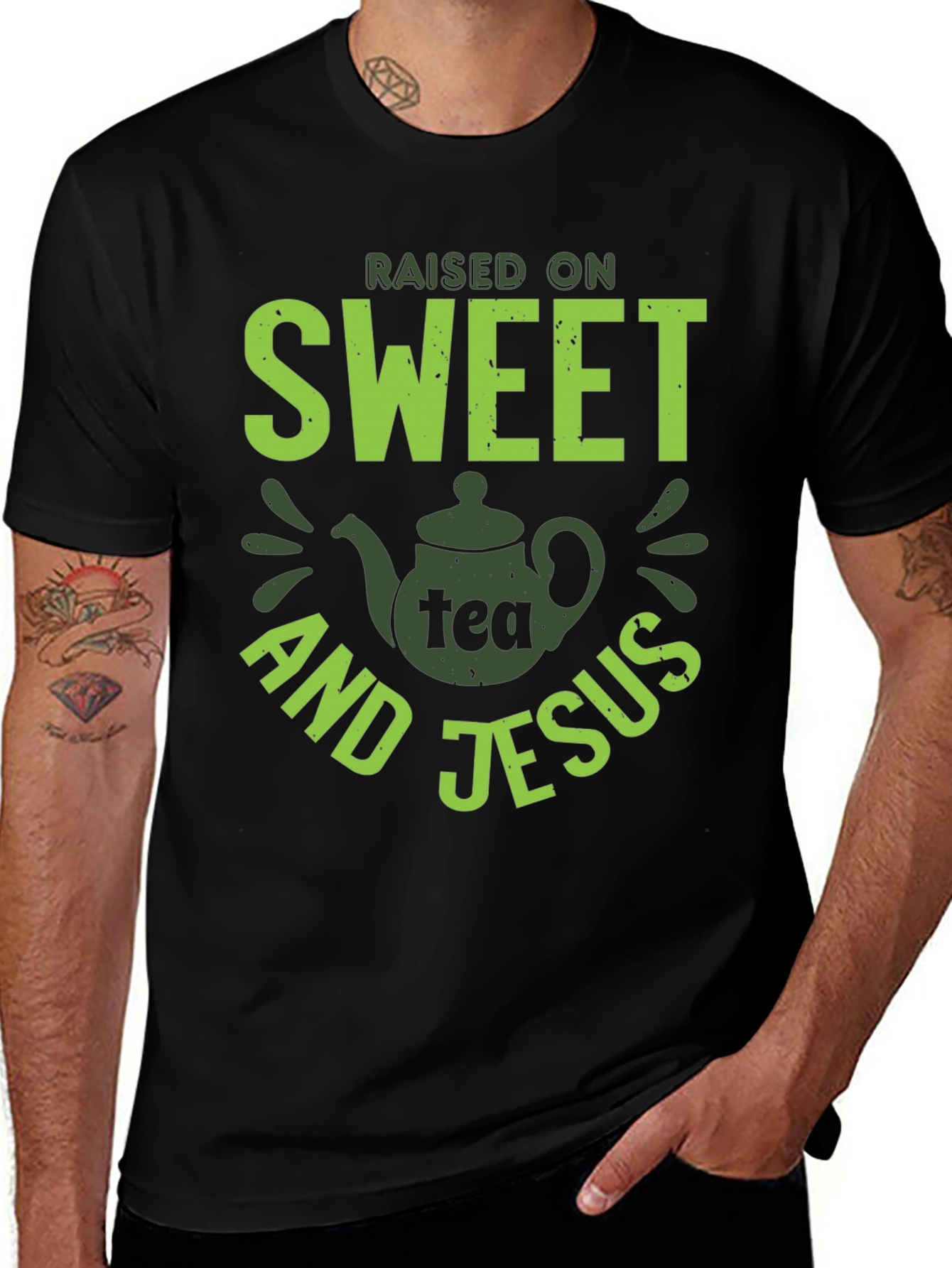 Sweet Tea & Jesus Graphic T-Shirt - Unisex