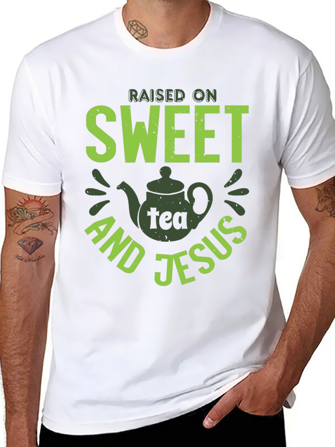 Sweet Tea & Jesus Graphic T-Shirt - Unisex