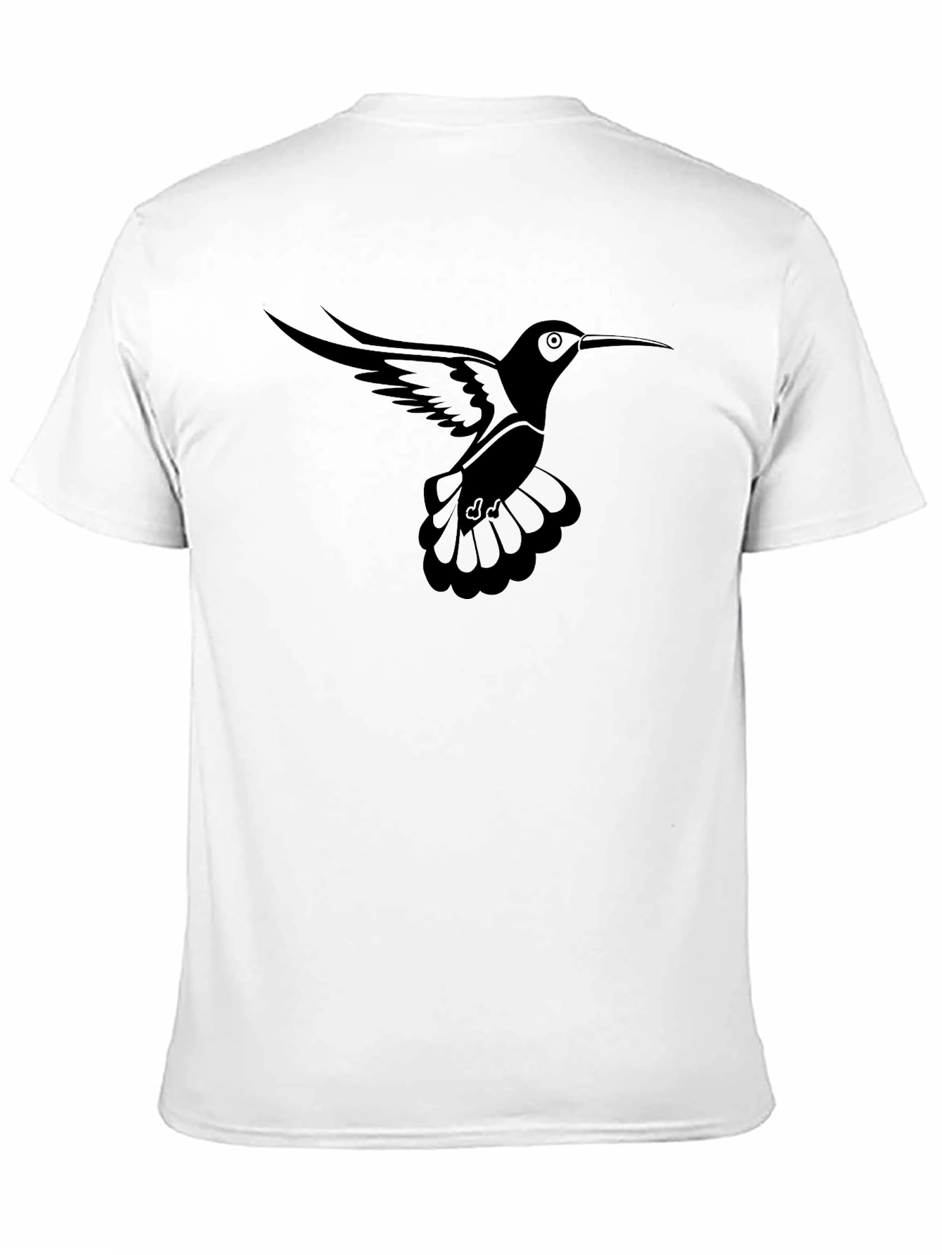Hummingbird Graphic Tee - Mens Black T-Shirt