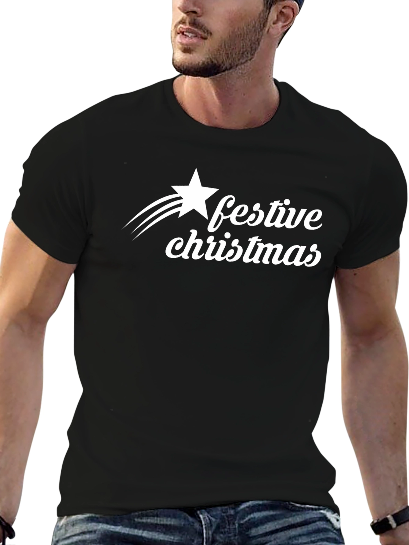 Festive Christmas Graphic Tee - Holiday Style