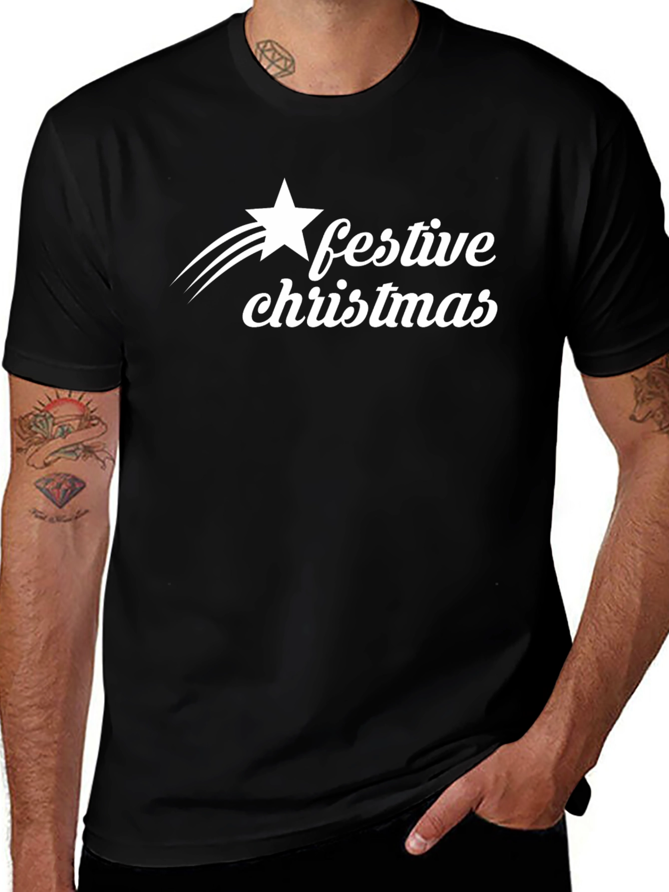 Festive Christmas Graphic Tee - Holiday Style