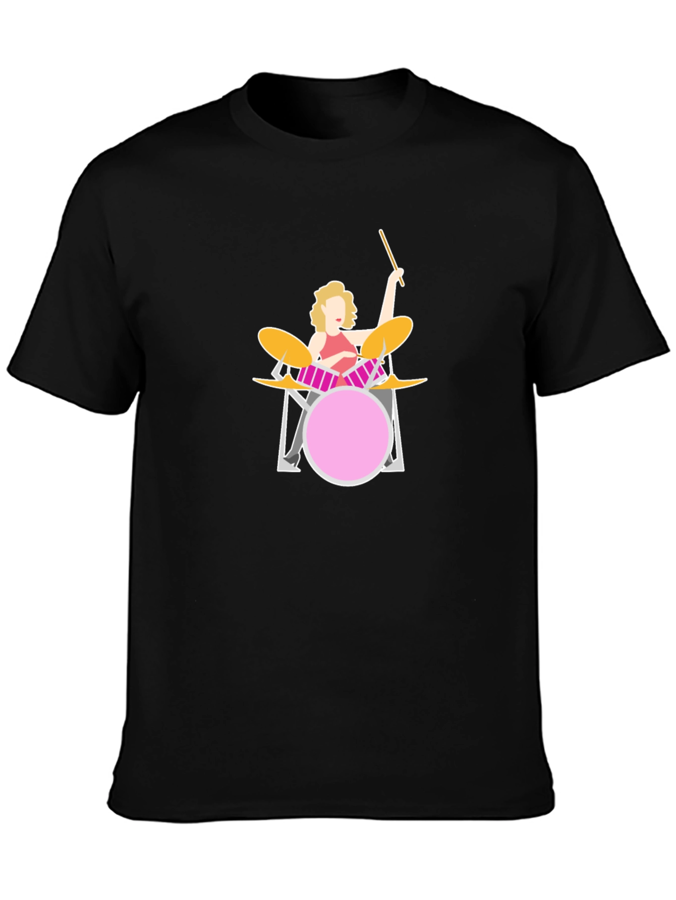 Drummer Graphic Tee - Unisex Crew Neck