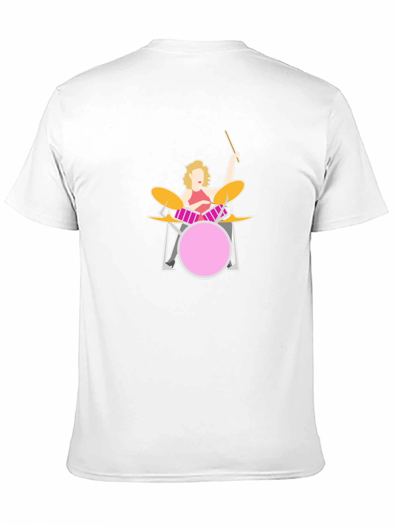 Drummer Graphic Tee - Unisex Crew Neck