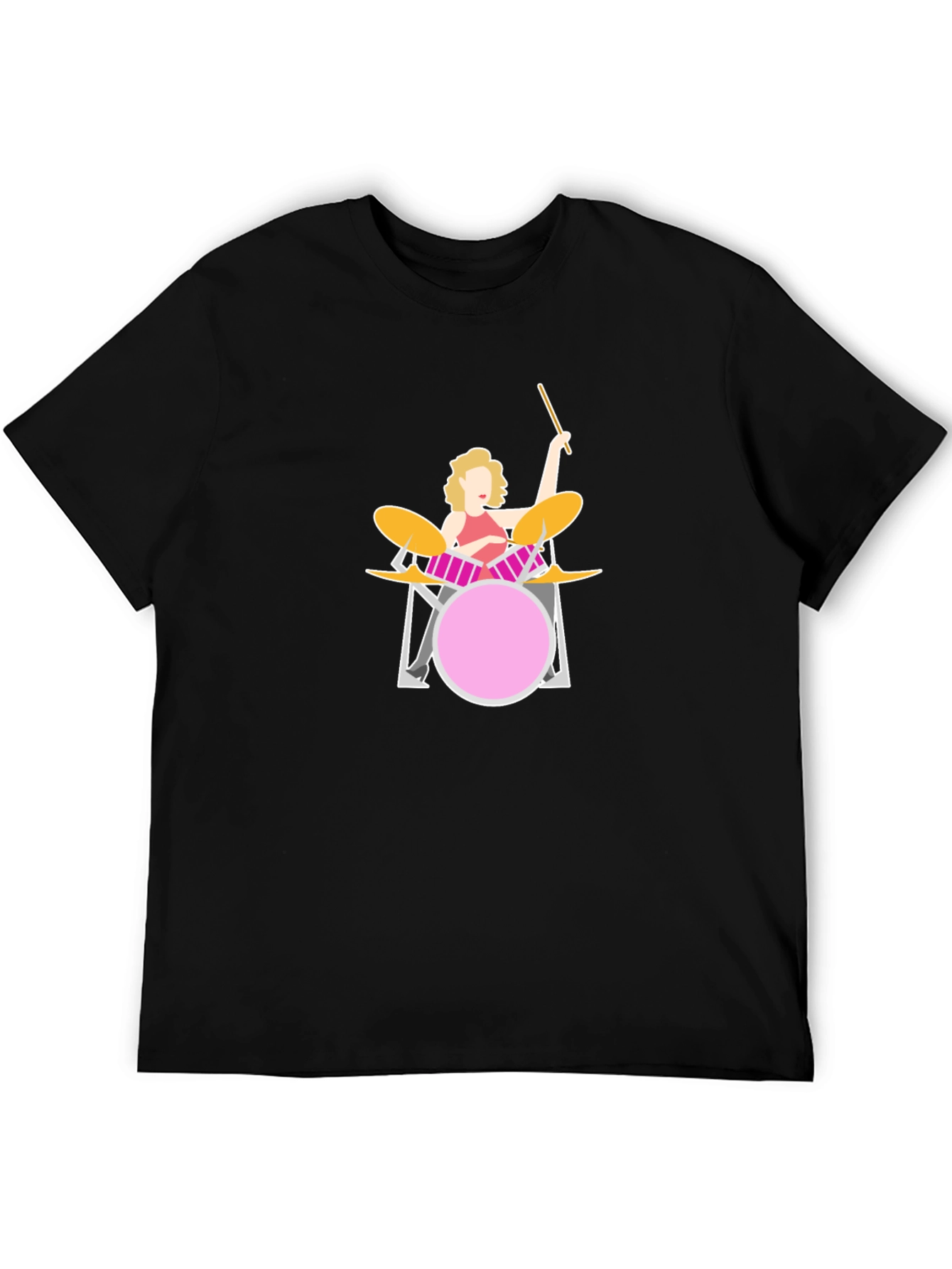 Drummer Graphic Tee - Unisex Crew Neck
