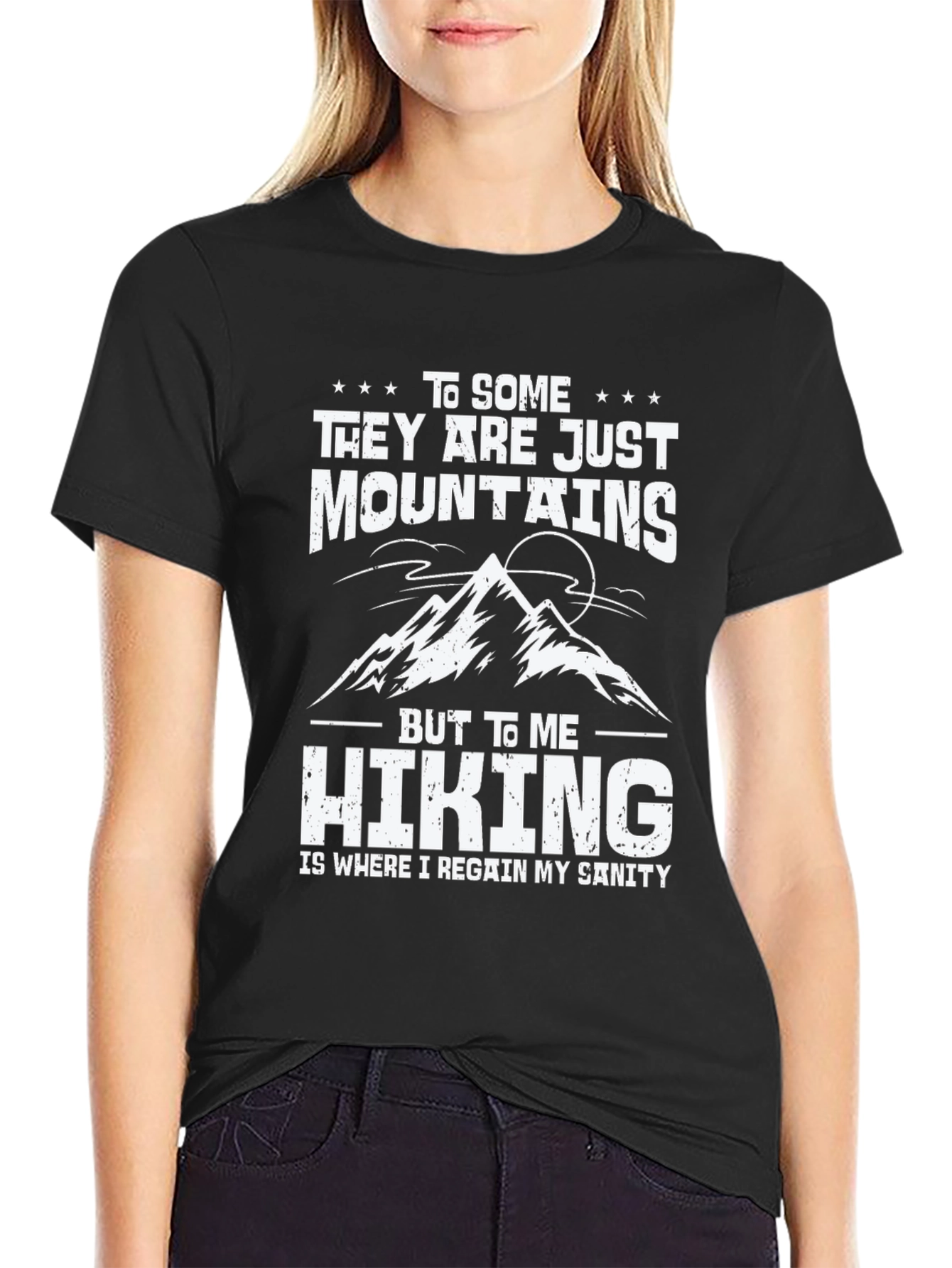 Hiking Sanity T-Shirt - Mountain Lover Tee
