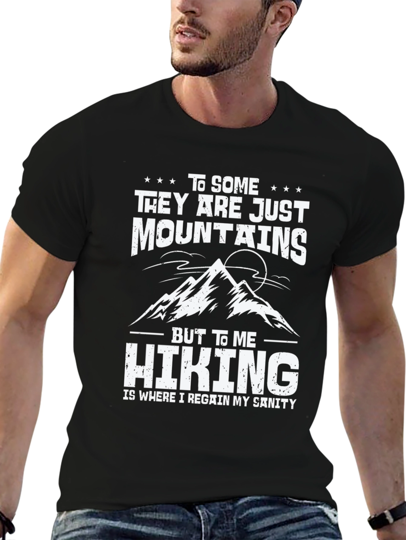 Hiking Sanity T-Shirt - Mountain Lover Tee