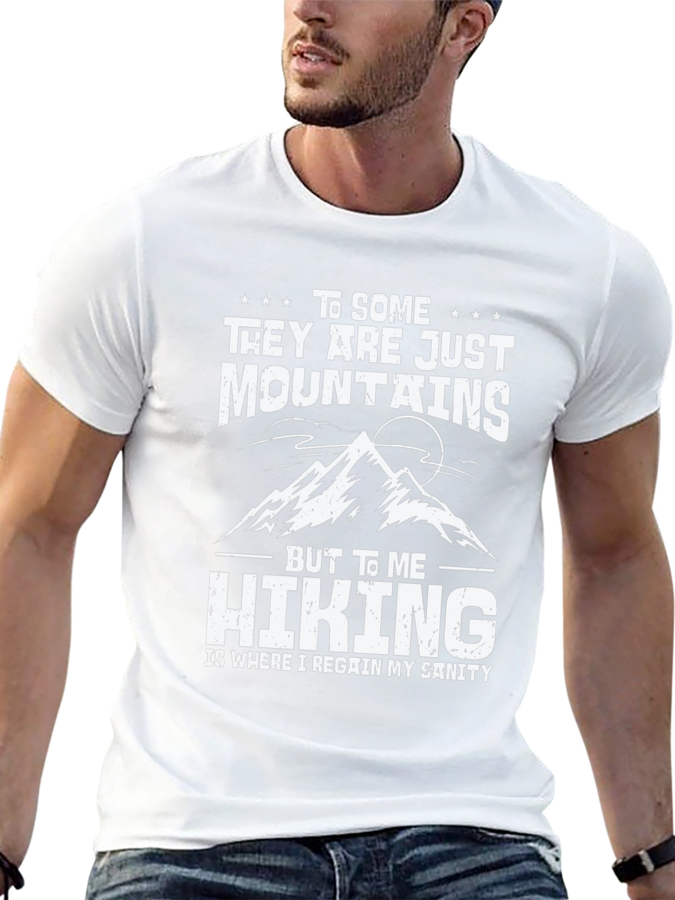 Hiking Sanity T-Shirt - Mountain Lover Tee