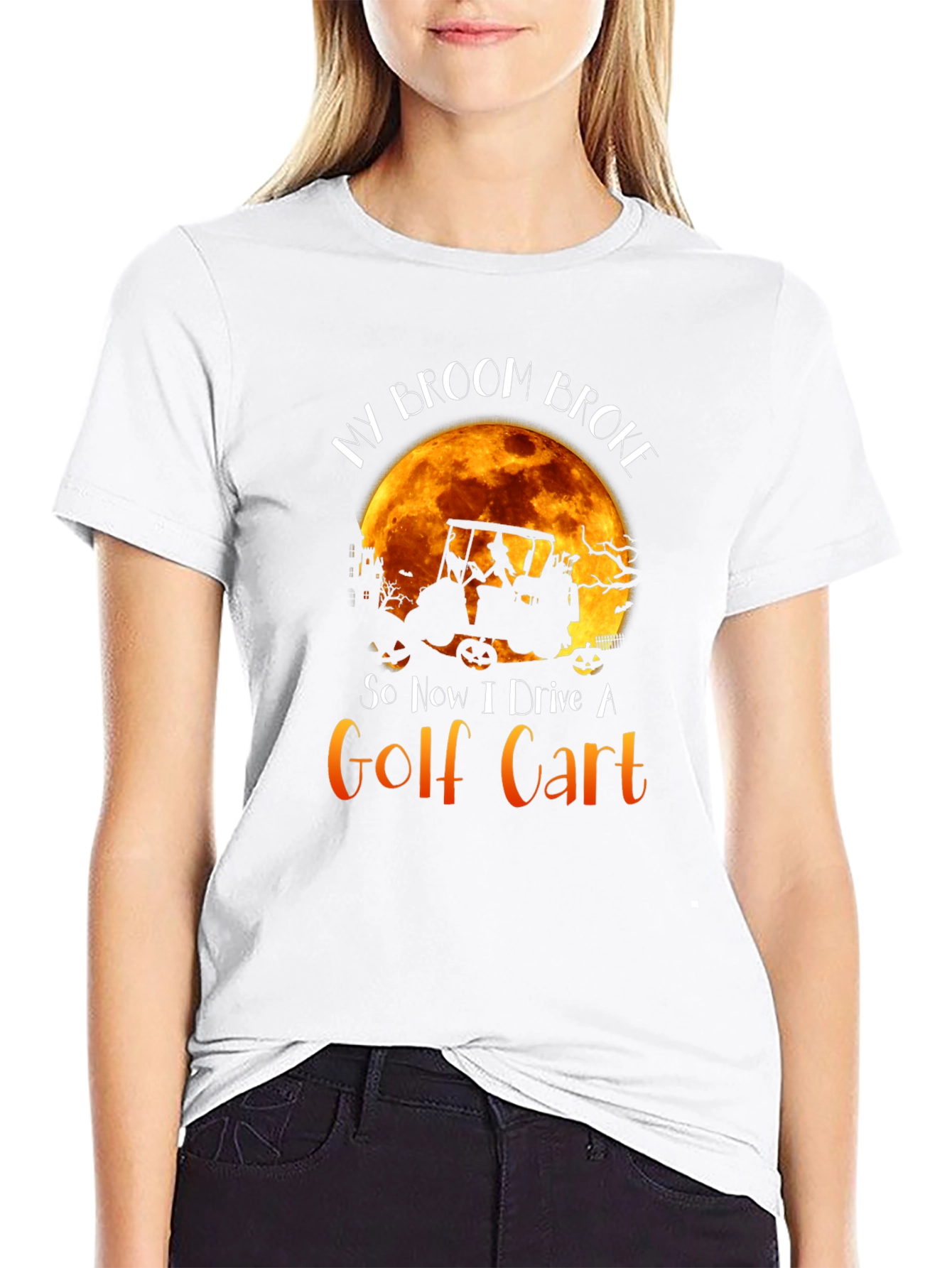 Halloween Golf Cart T-Shirt