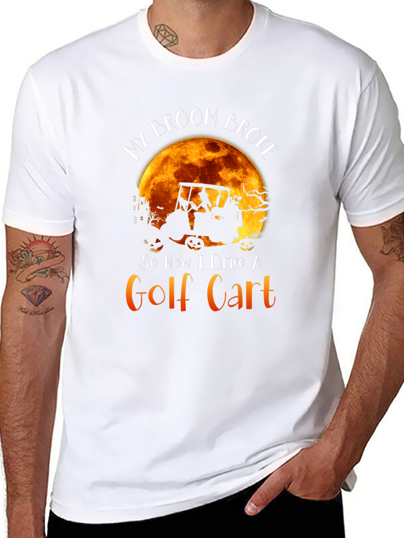 Halloween Golf Cart T-Shirt
