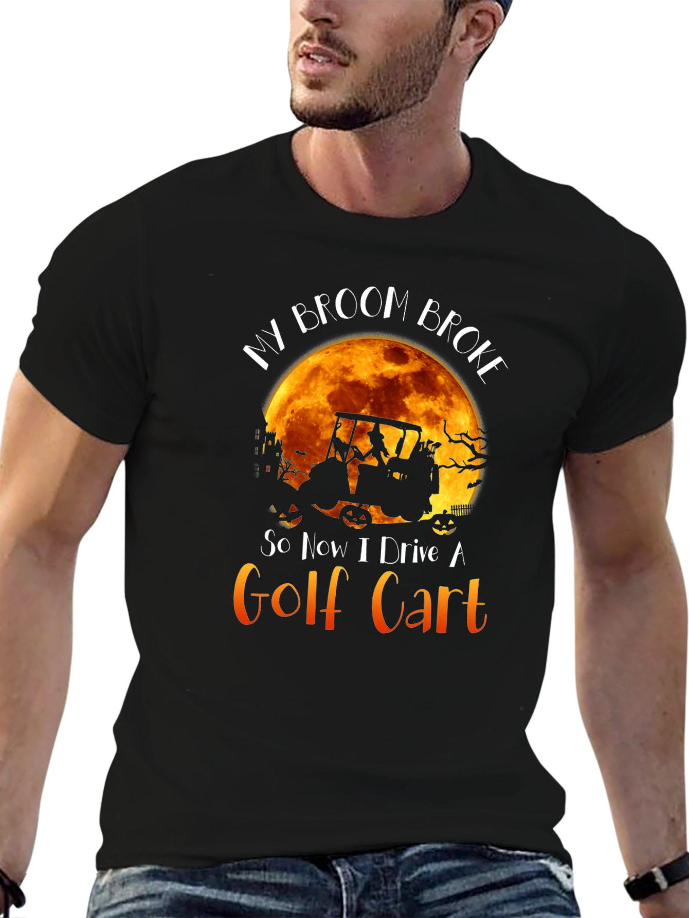 Halloween Golf Cart T-Shirt