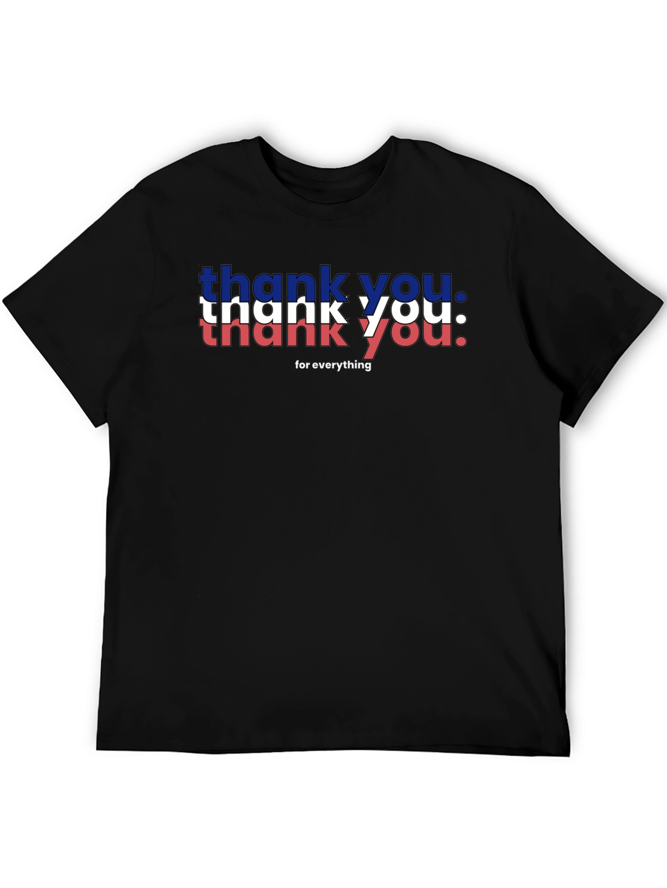 Thank You T-Shirt - Patriotic Design