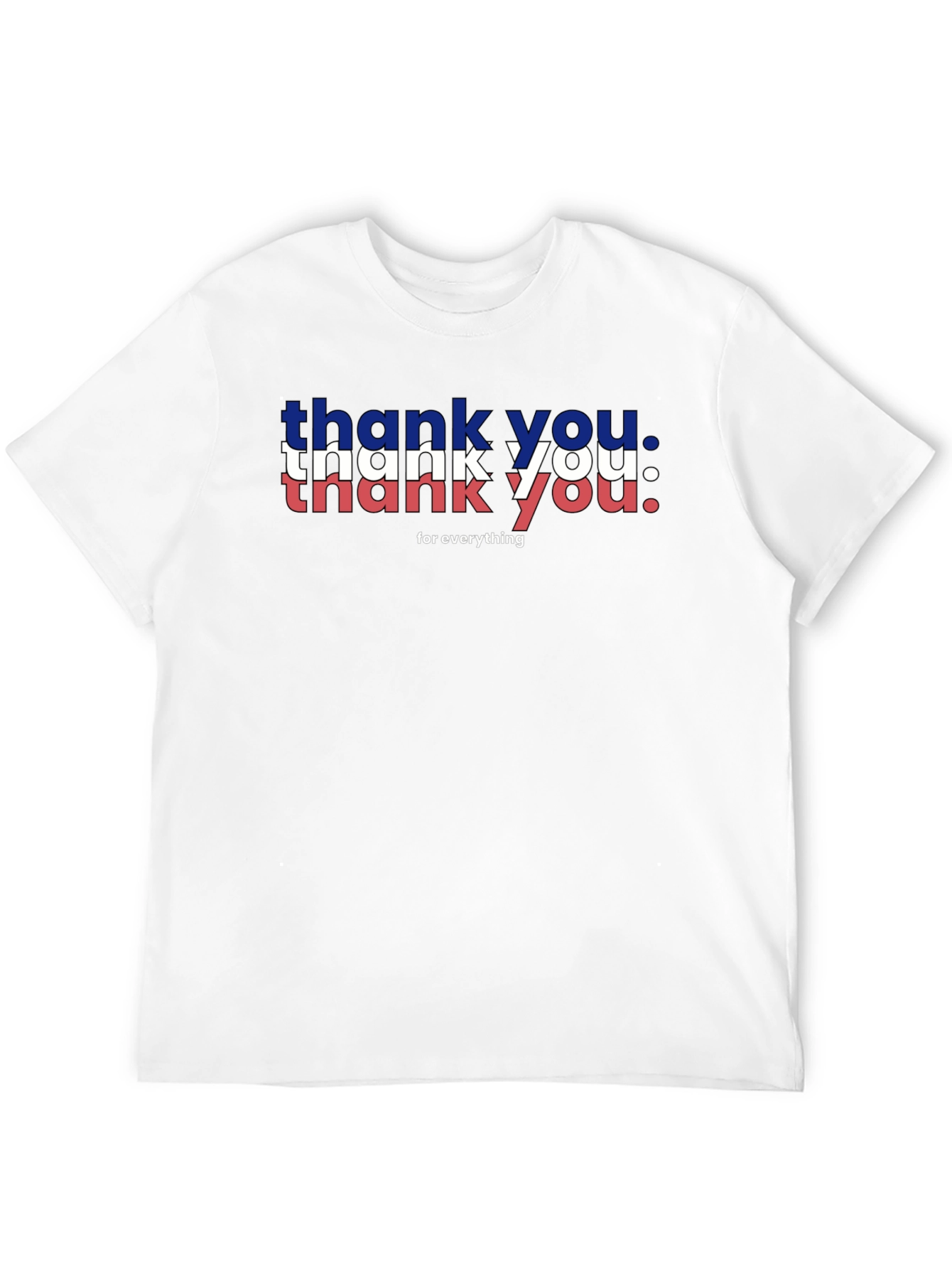 Thank You T-Shirt - Patriotic Design