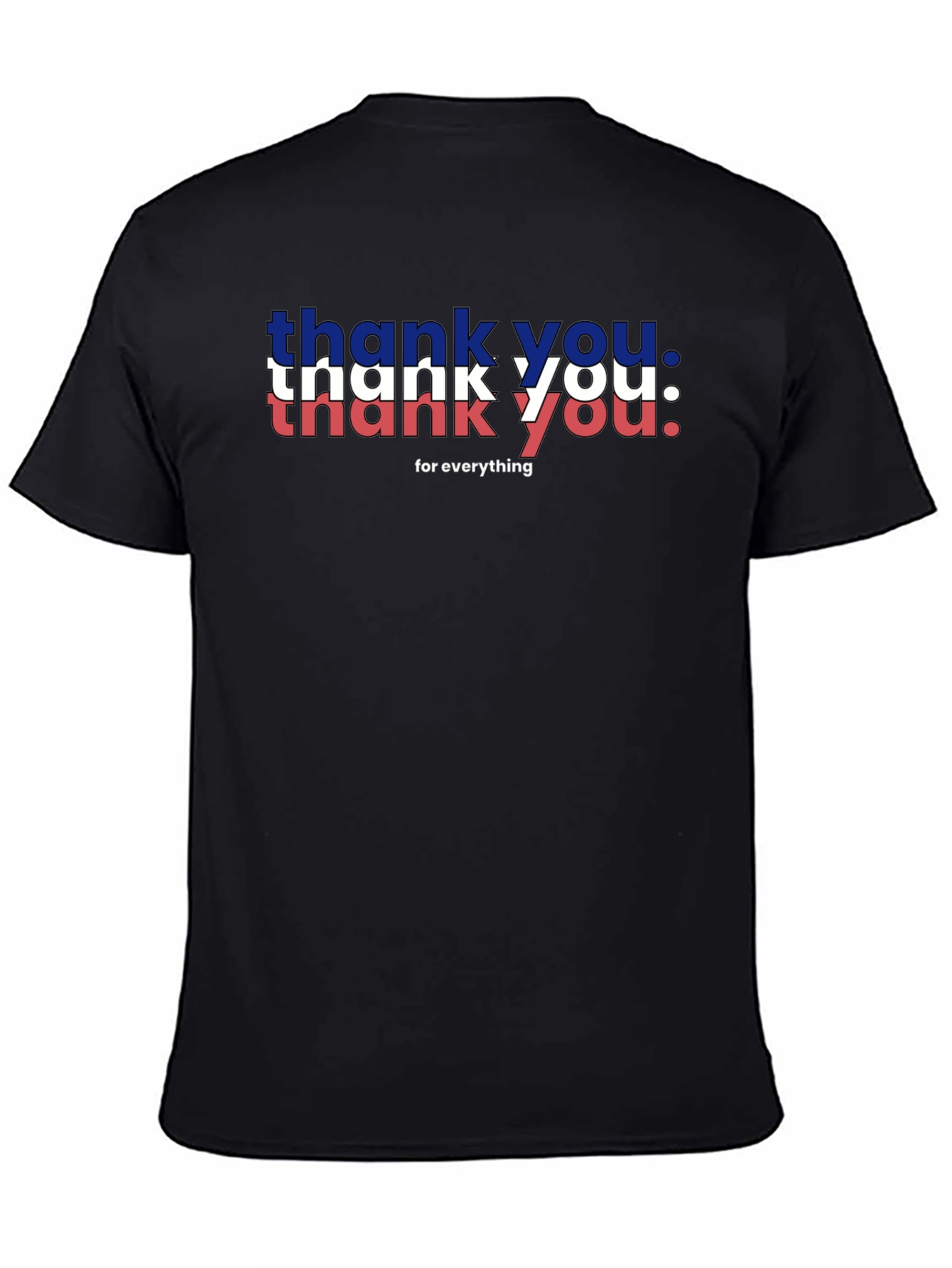 Thank You T-Shirt - Patriotic Design