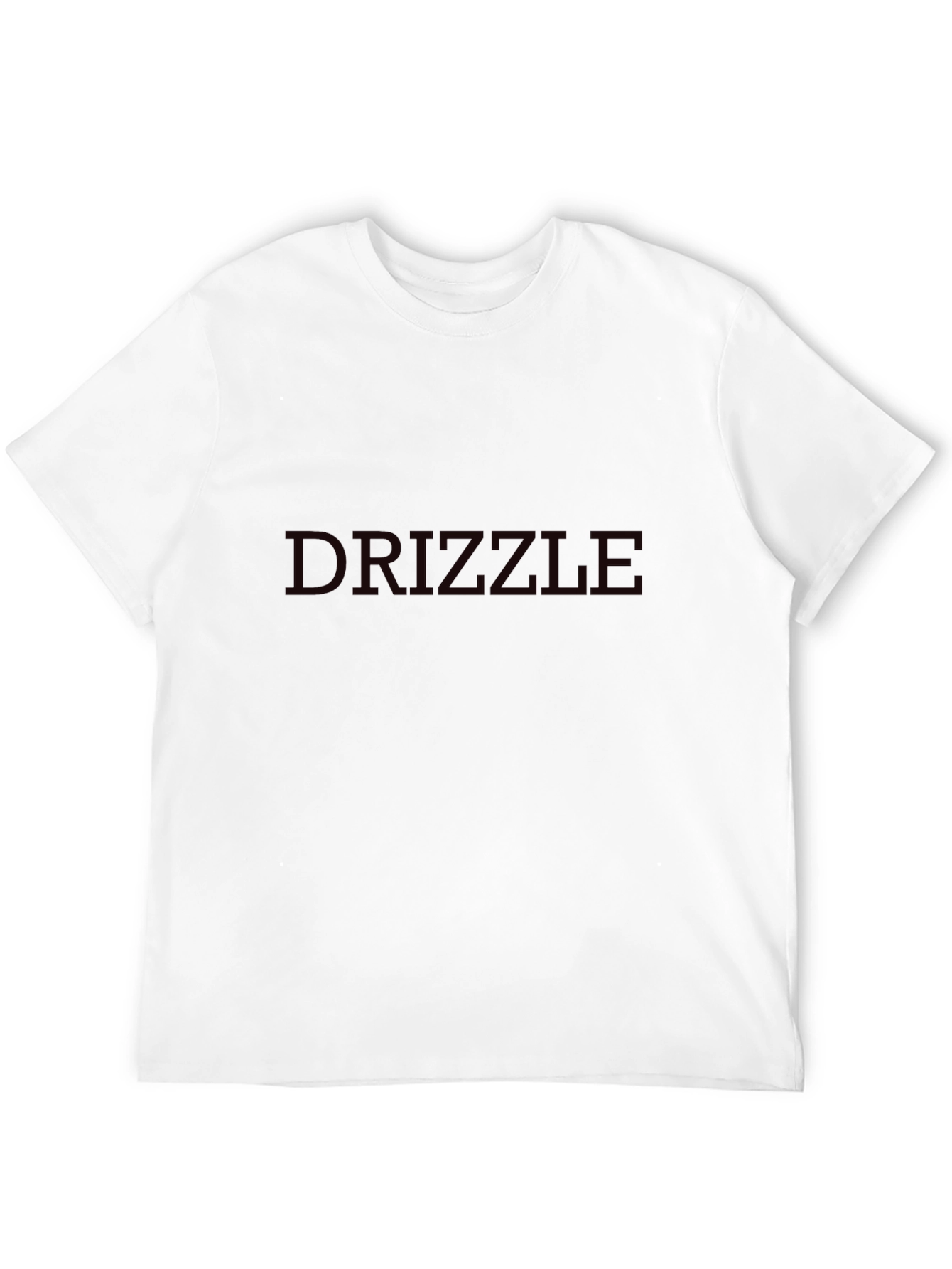 Drizzle Black Graphic T-Shirt - Stylish Casual Wear