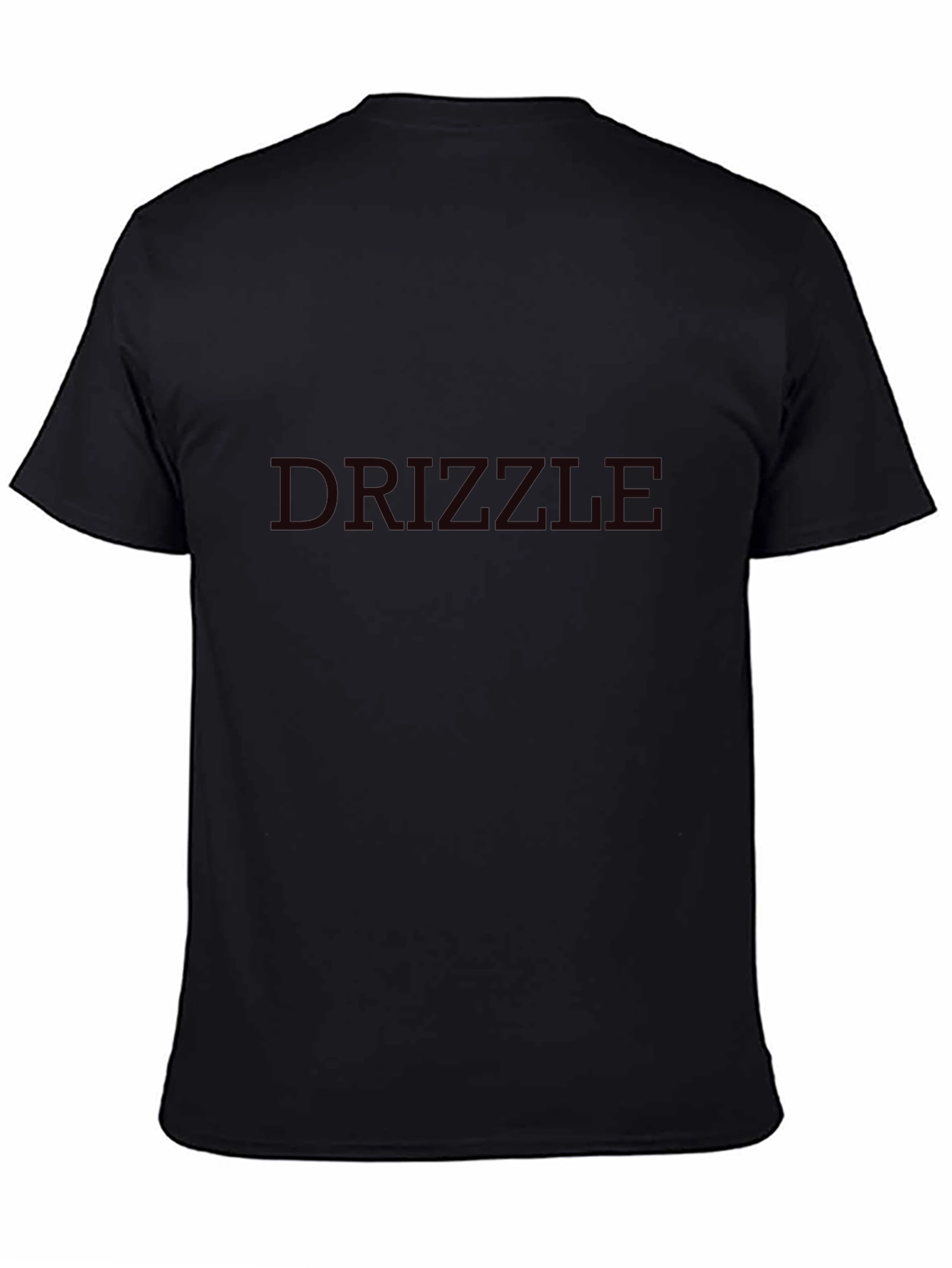 Drizzle Black Graphic T-Shirt - Stylish Casual Wear