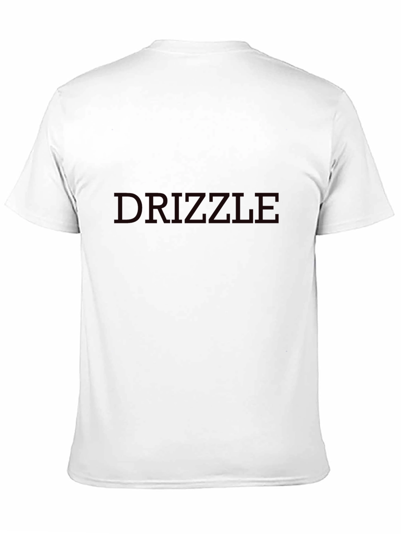 Drizzle Black Graphic T-Shirt - Stylish Casual Wear
