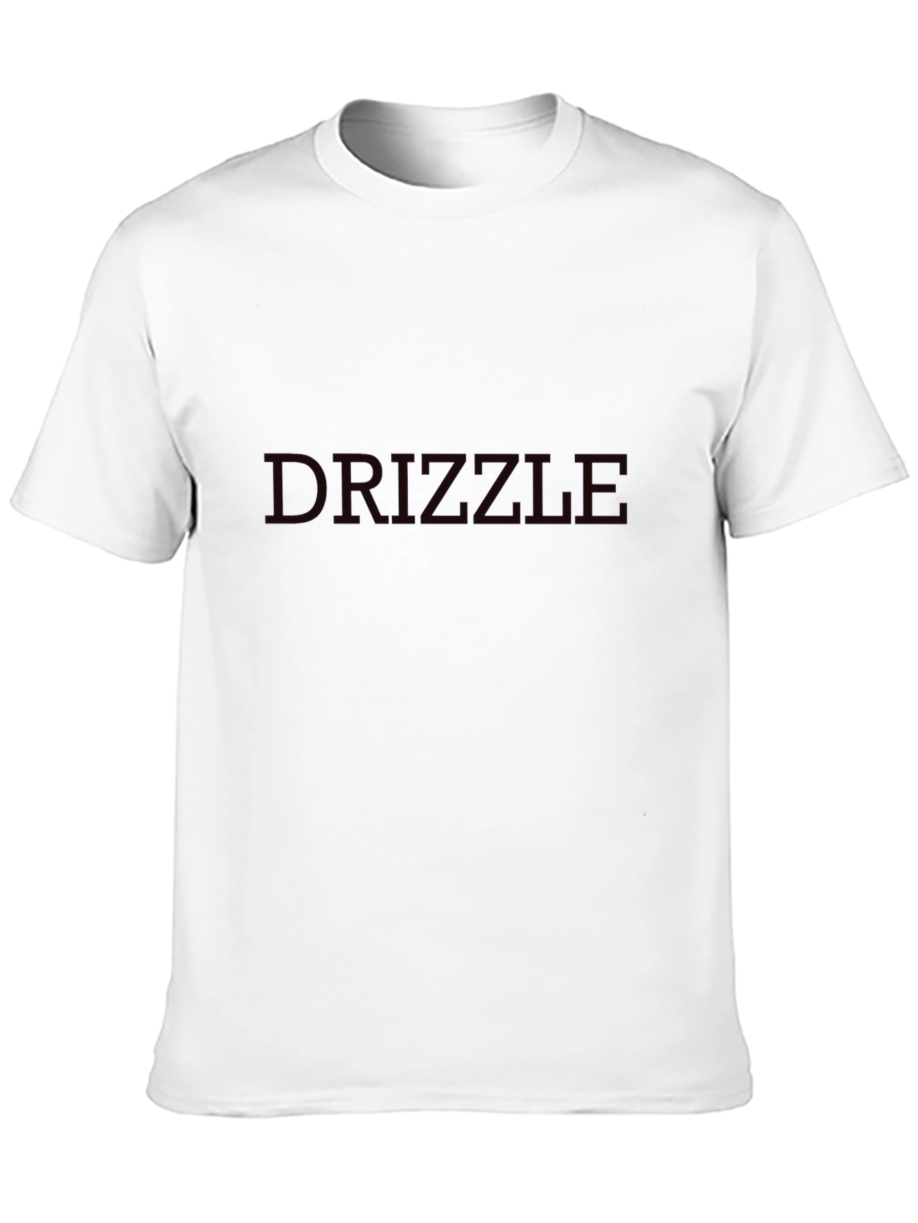 Drizzle Black Graphic T-Shirt - Stylish Casual Wear