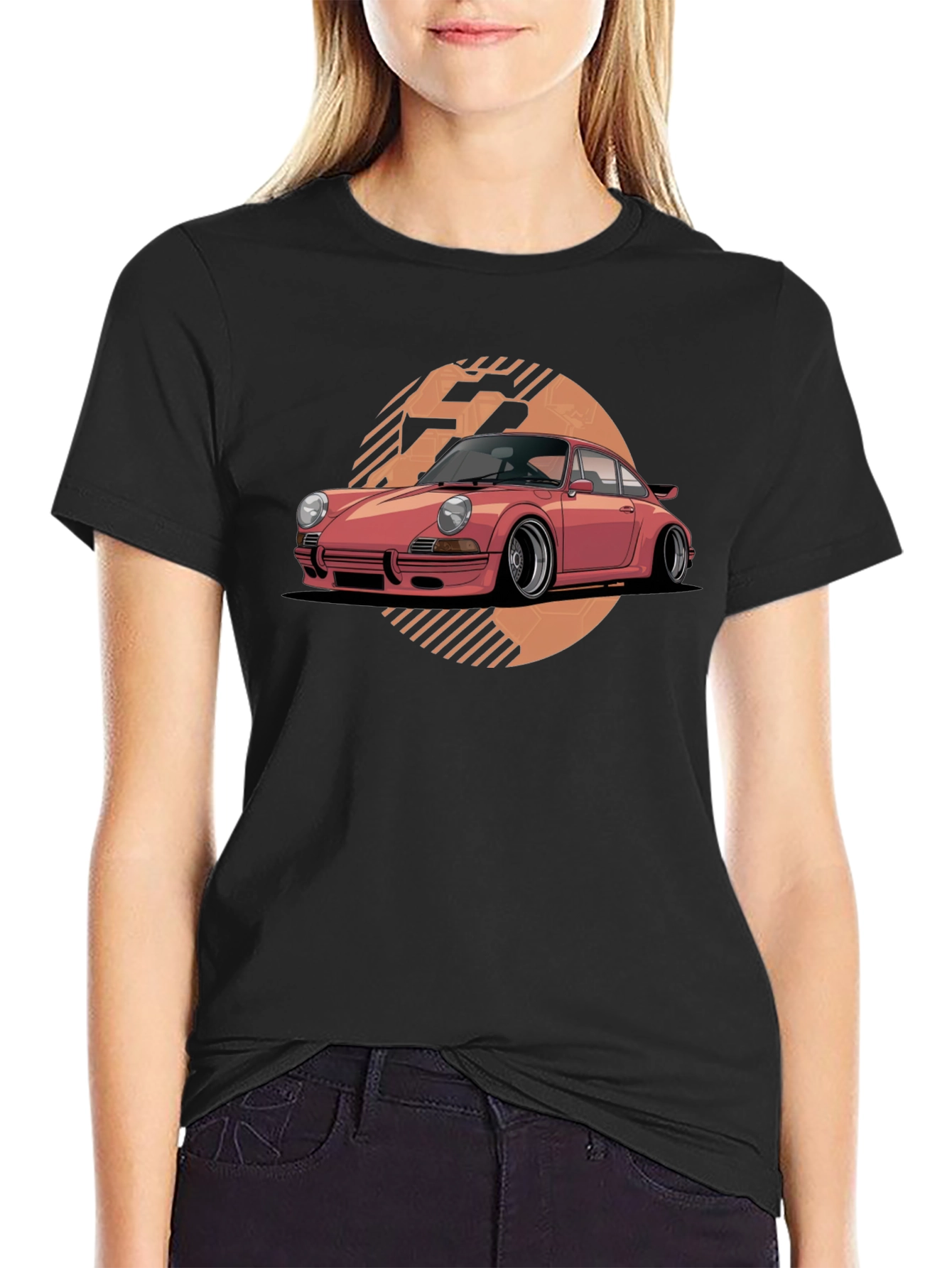 Classic Car Graphic Tee - Retro Style
