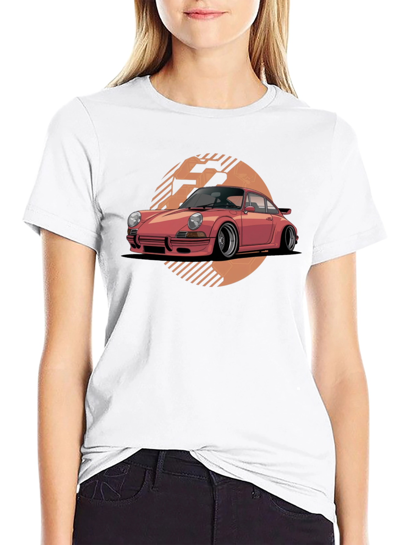 Classic Car Graphic Tee - Retro Style