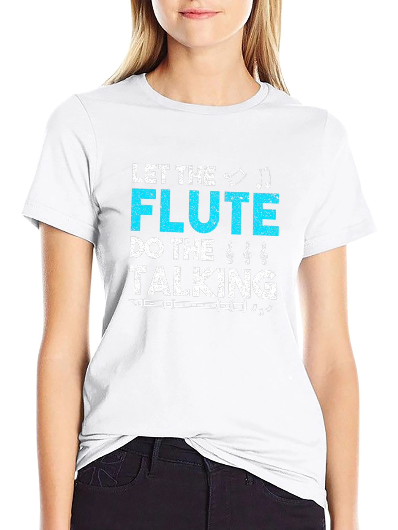 Let The Flute Do The Talking T-Shirt