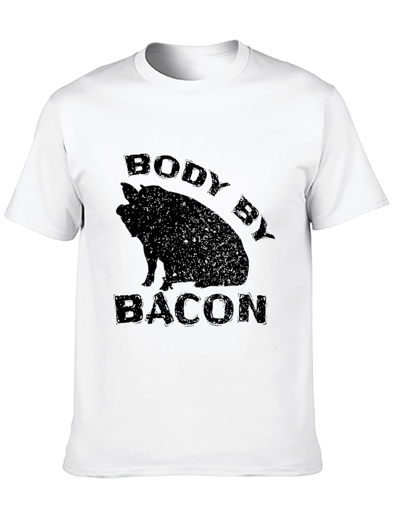 Body By Bacon Black T-Shirt