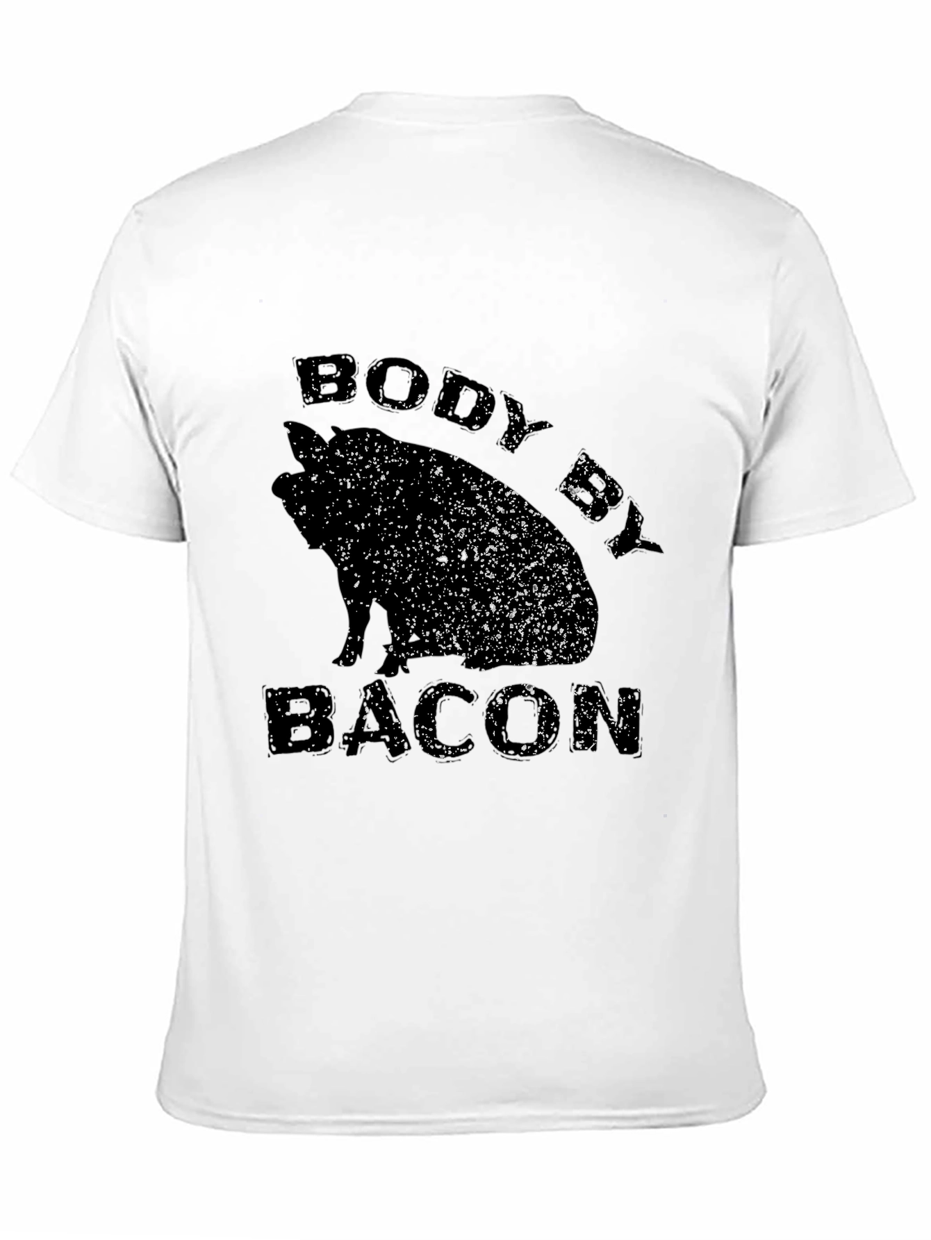 Body By Bacon Black T-Shirt