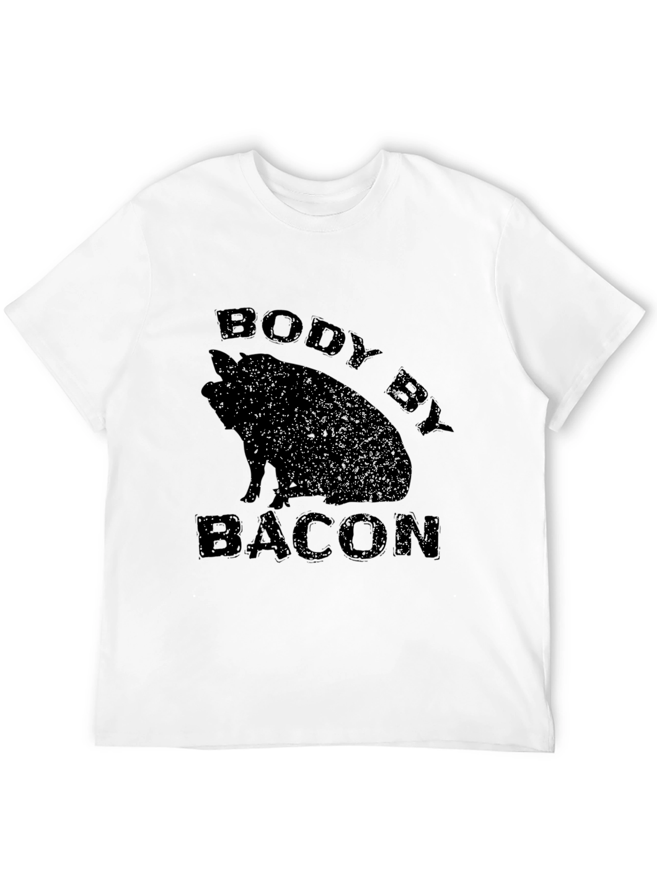 Body By Bacon Black T-Shirt