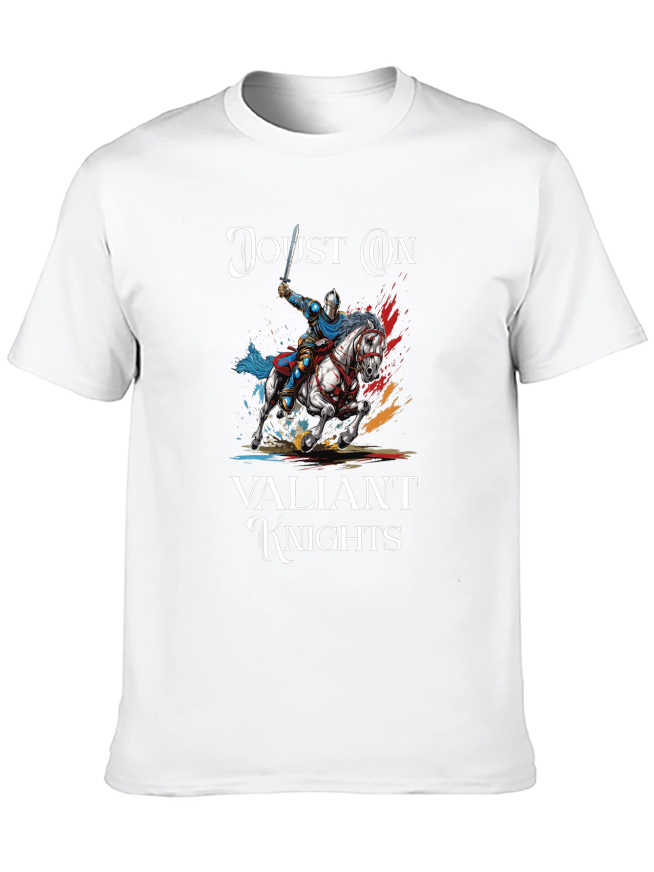 Joust On Valiant Knights Graphic T-Shirt