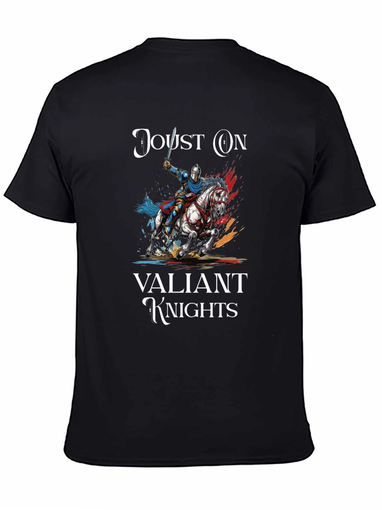 Joust On Valiant Knights Graphic T-Shirt