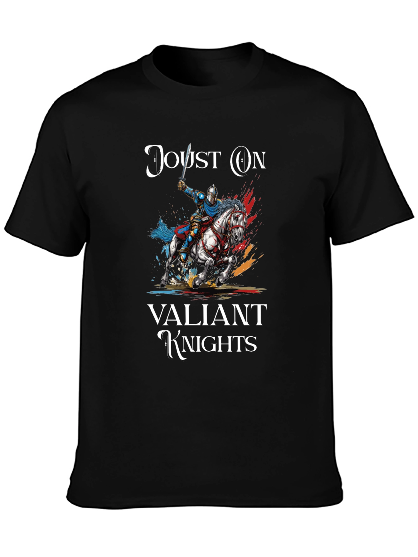 Joust On Valiant Knights Graphic T-Shirt