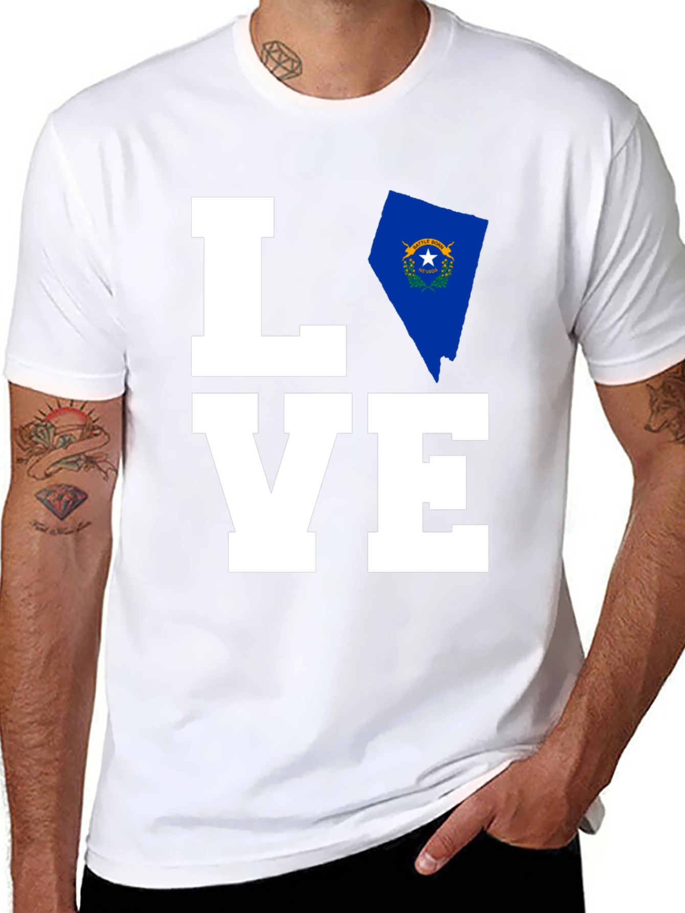 Love Nevada State Pride T-Shirt