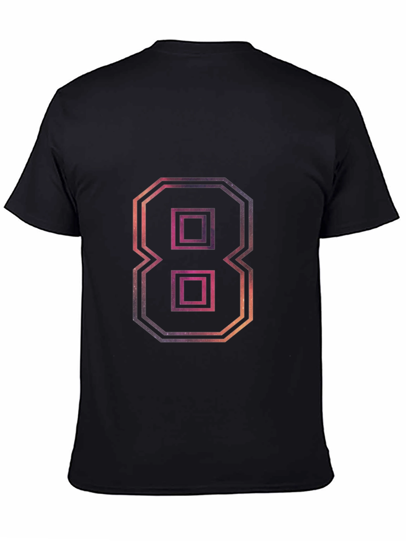 Retro Number 8 Graphic T-Shirt