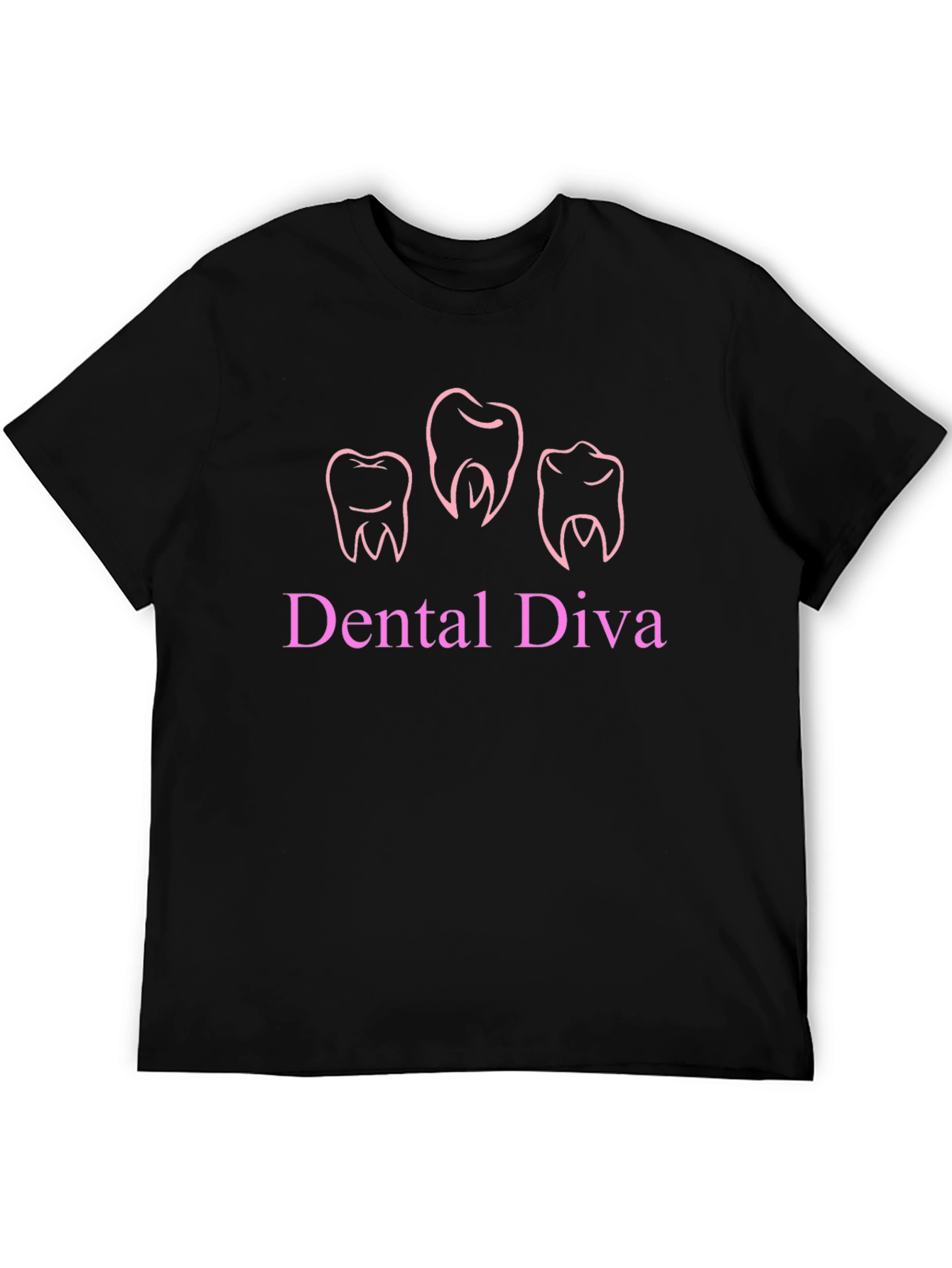 Dental Diva Graphic Tee - Black