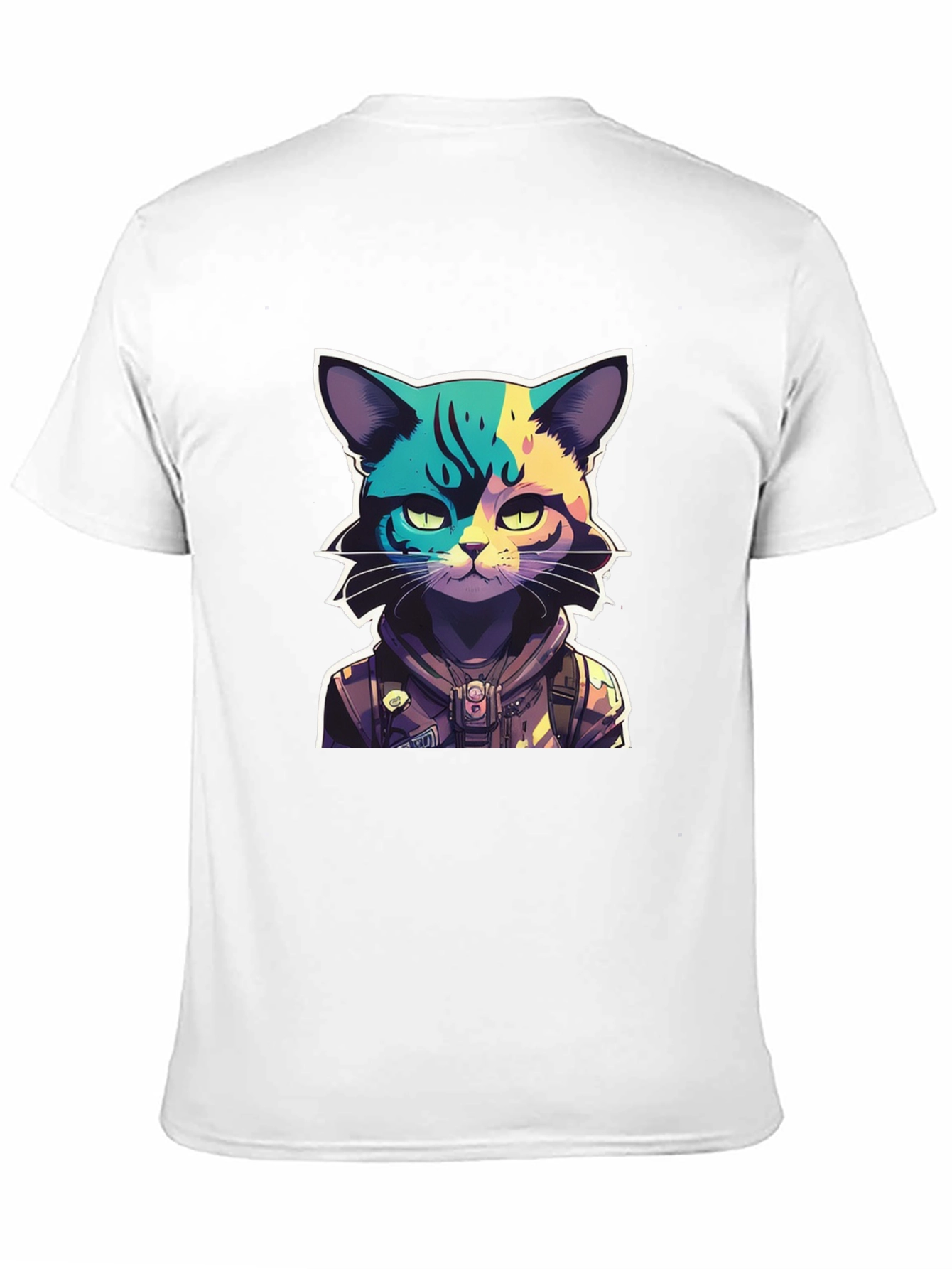 Cool Cat Graphic T-Shirt - Unique Design