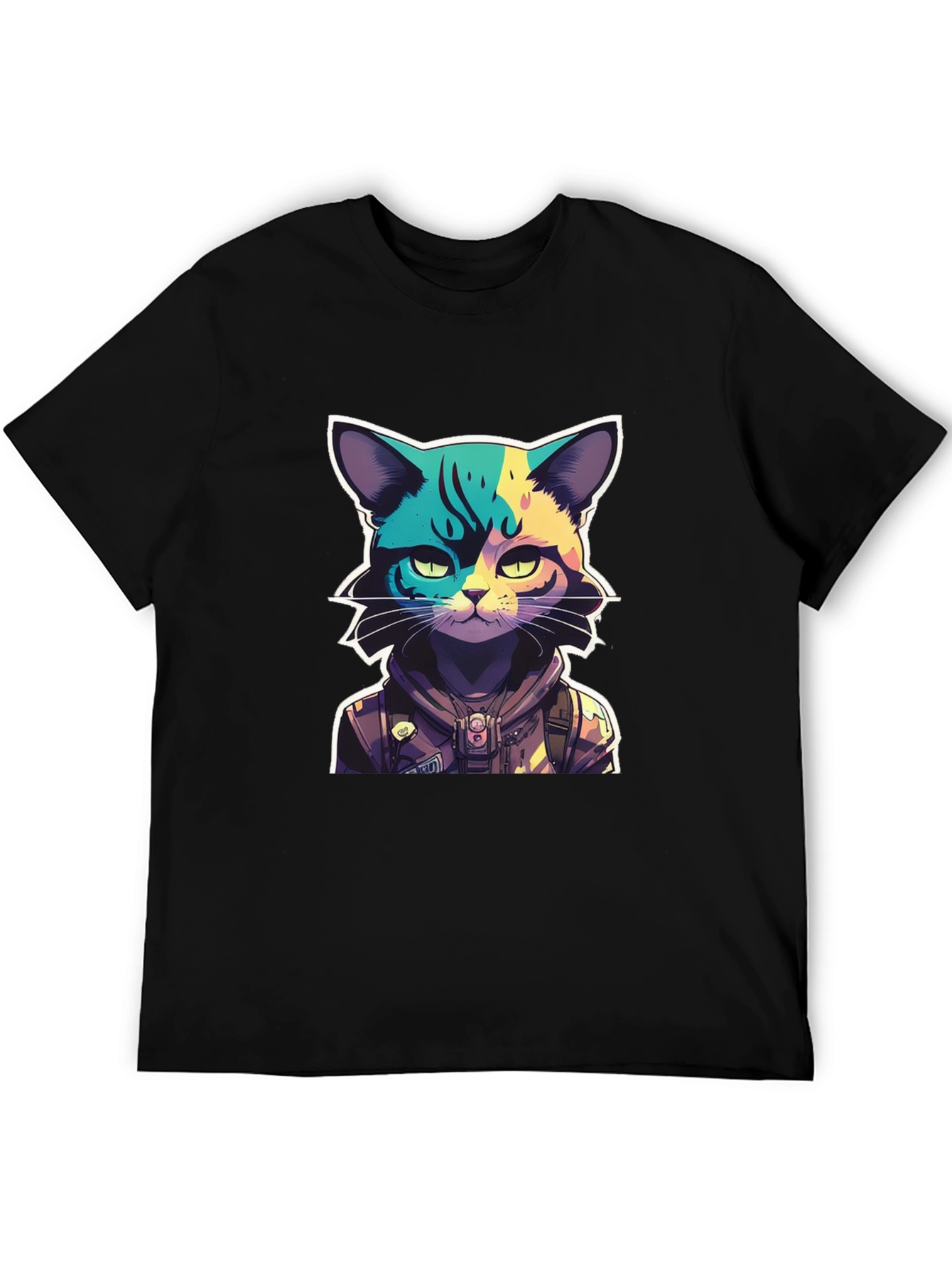 Cool Cat Graphic T-Shirt - Unique Design