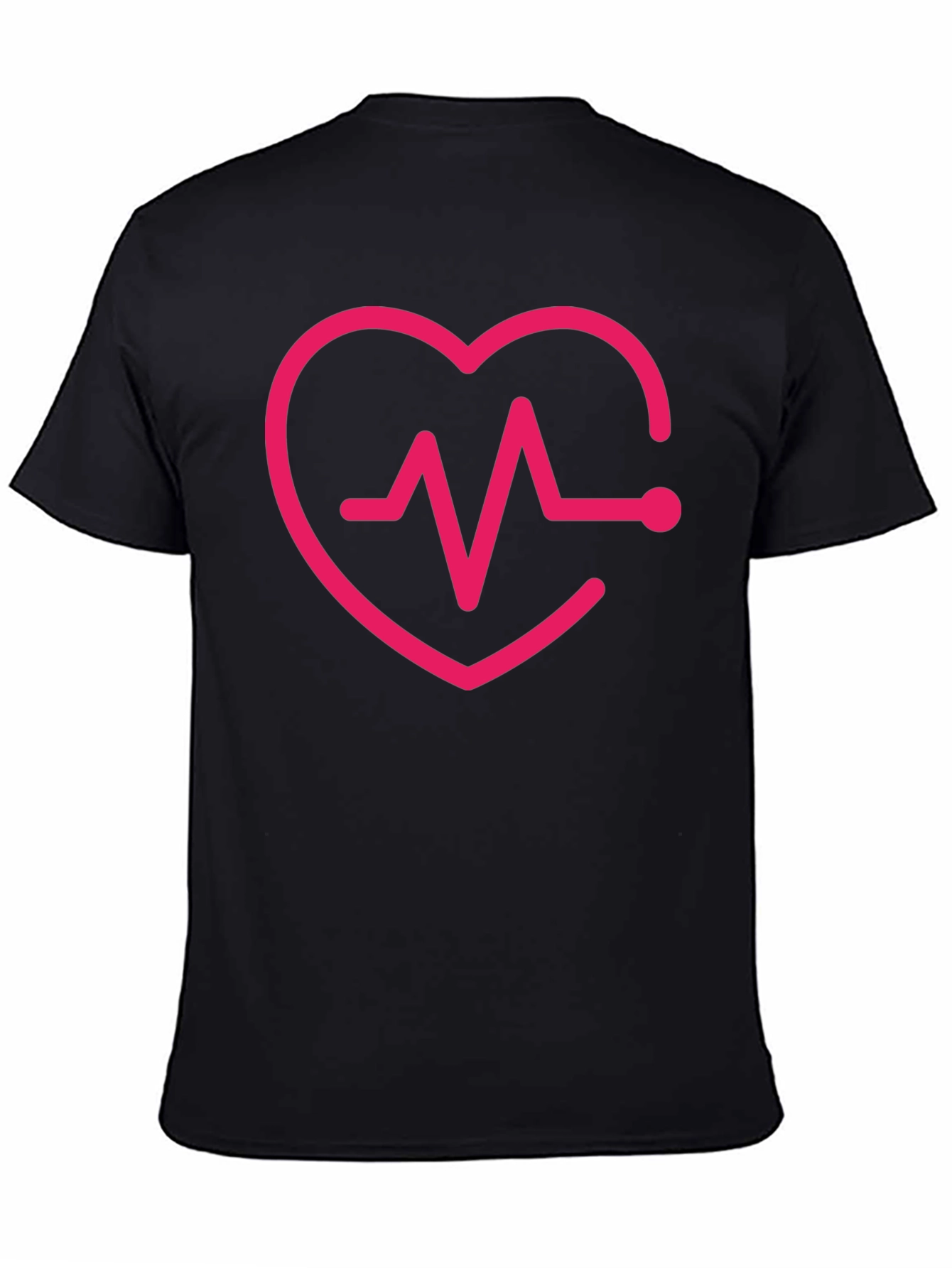 Heartbeat Heart Love Graphic T-Shirt