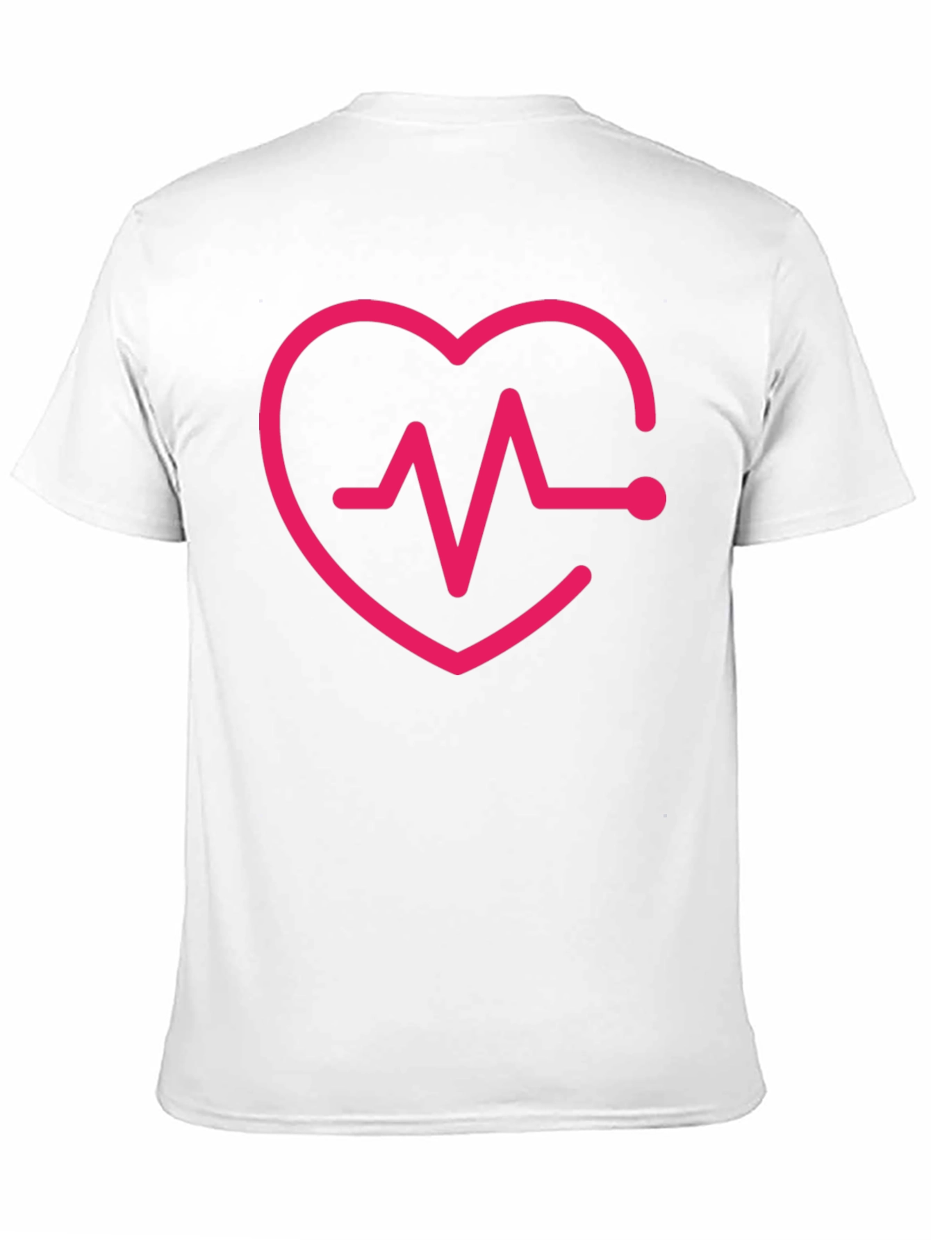 Heartbeat Heart Love Graphic T-Shirt