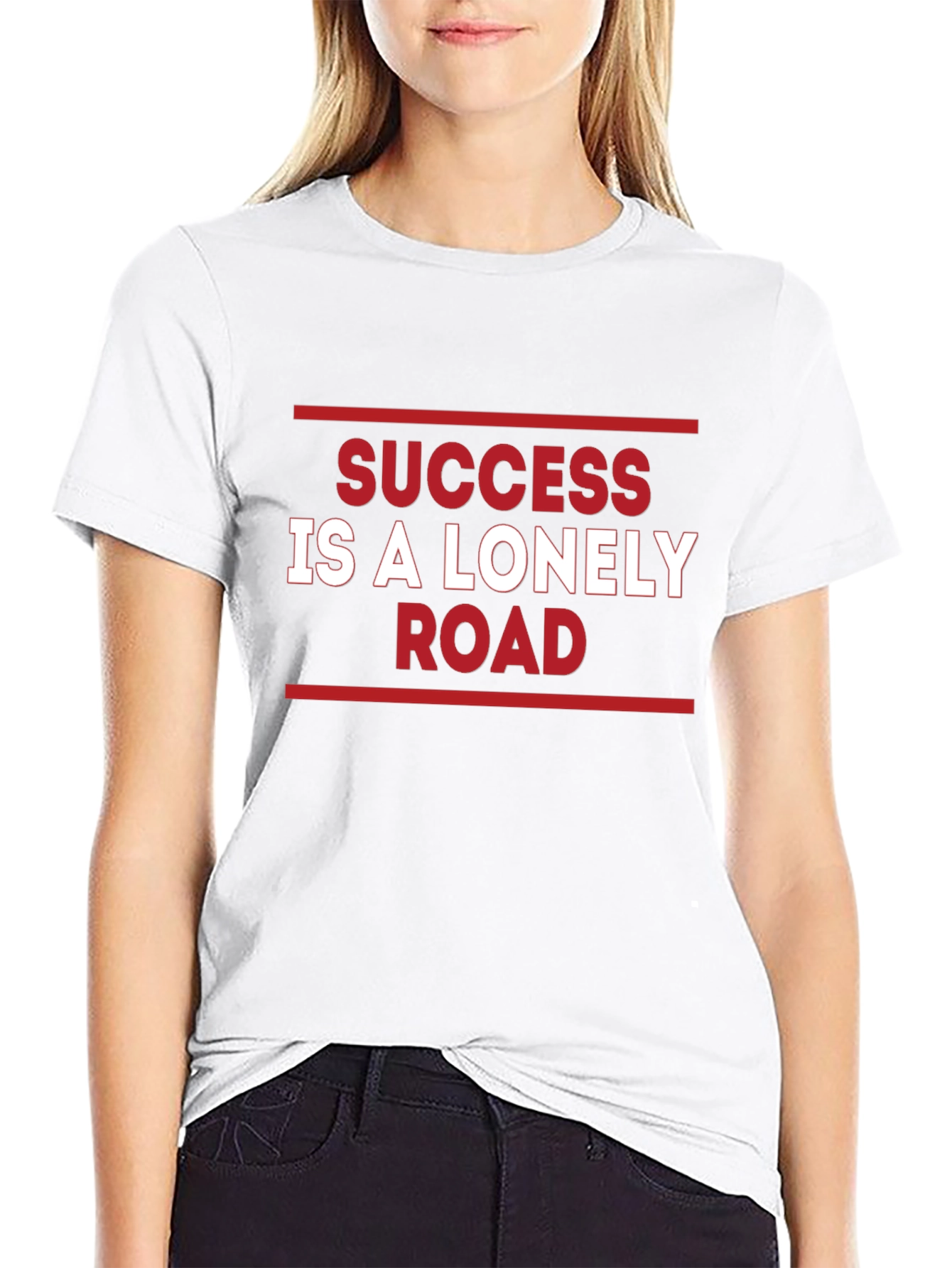 Success is a Lonely Road Graphic T-Shirt