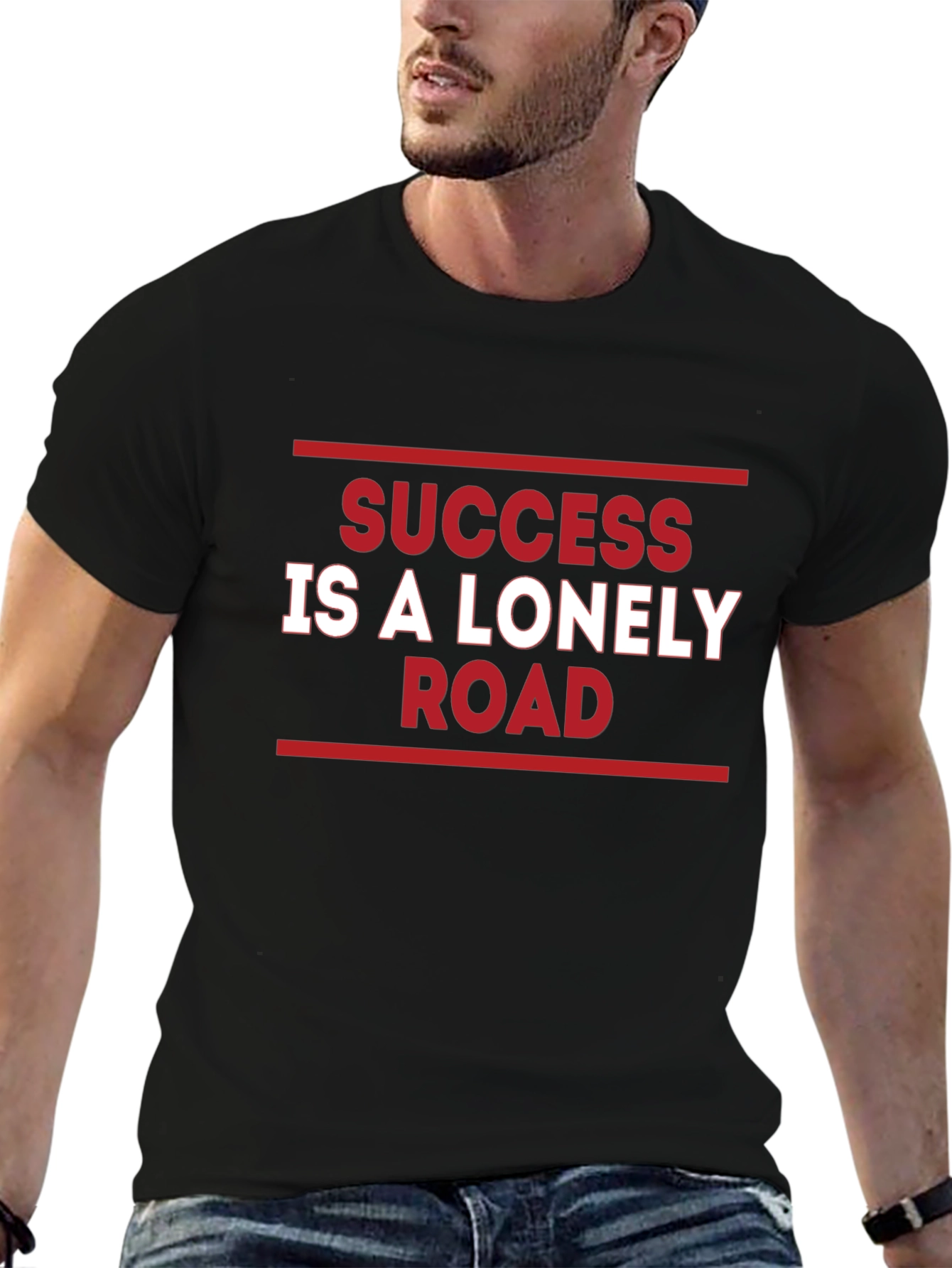 Success is a Lonely Road Graphic T-Shirt