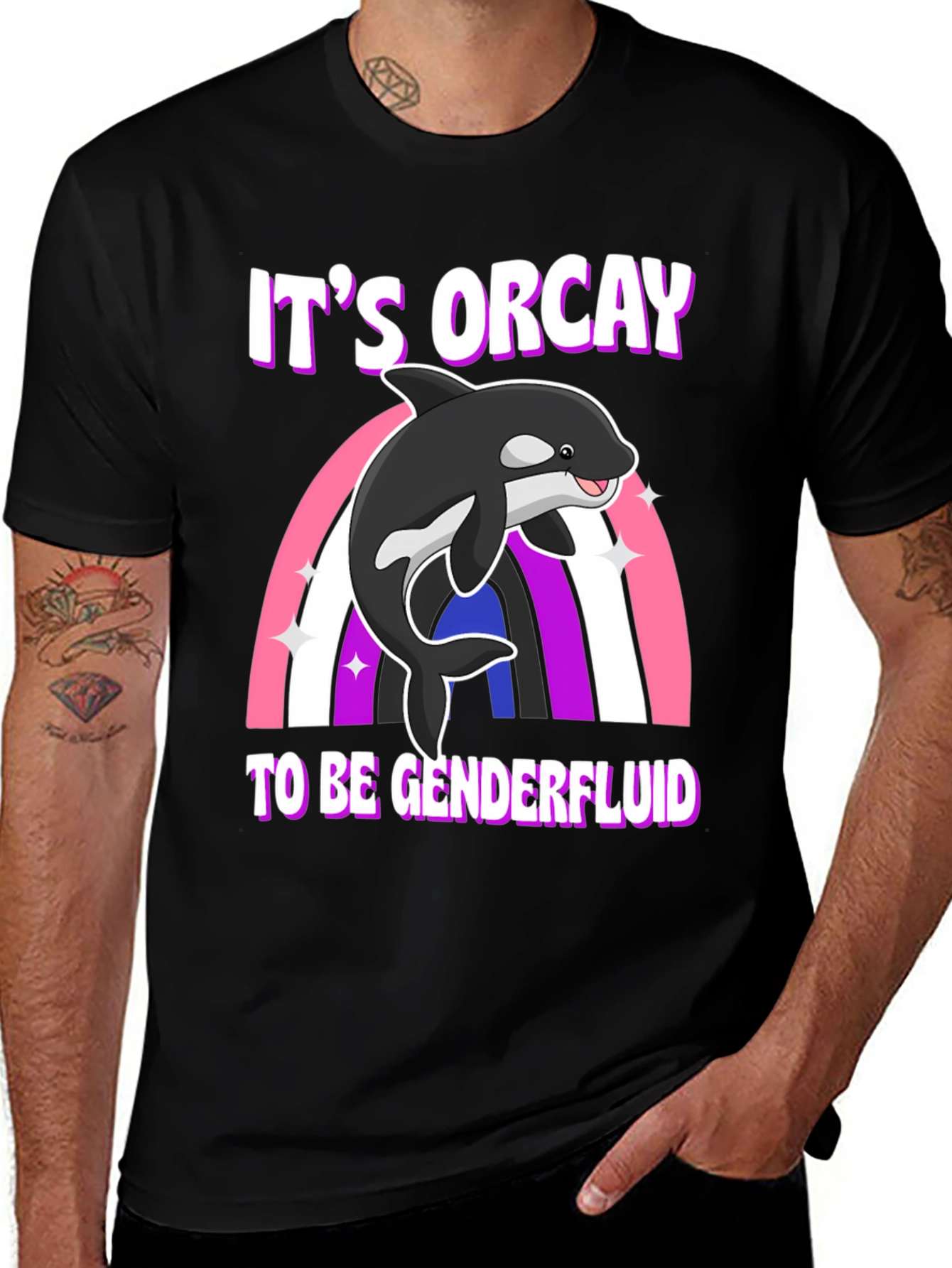 Its Orcay to be Genderfluid T-Shirt