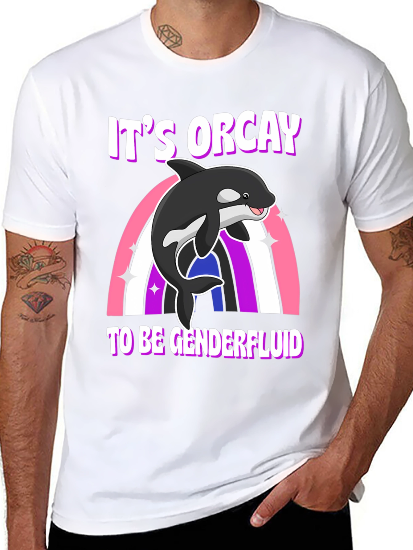 Its Orcay to be Genderfluid T-Shirt