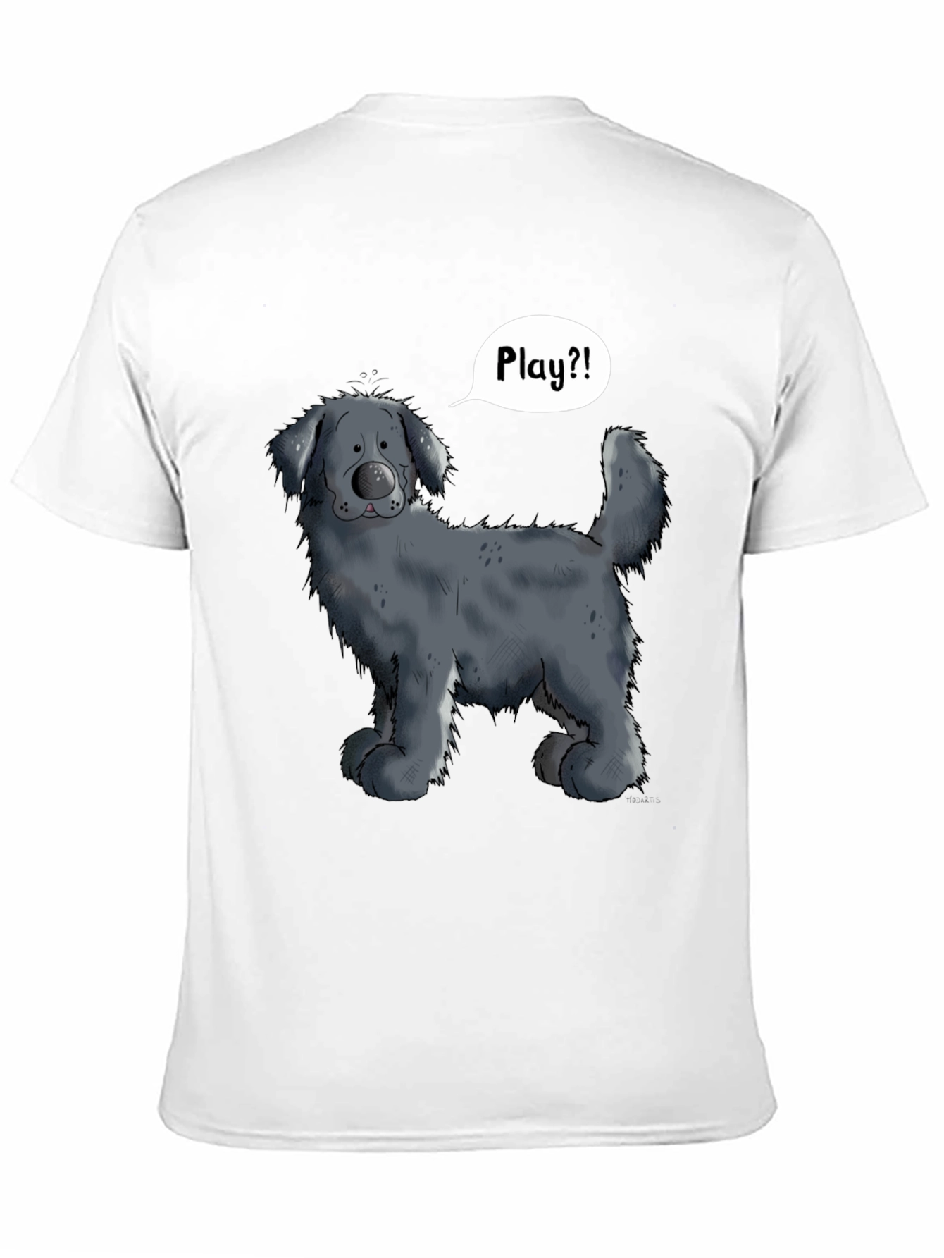 Dog Cartoon T-Shirt - Play?!