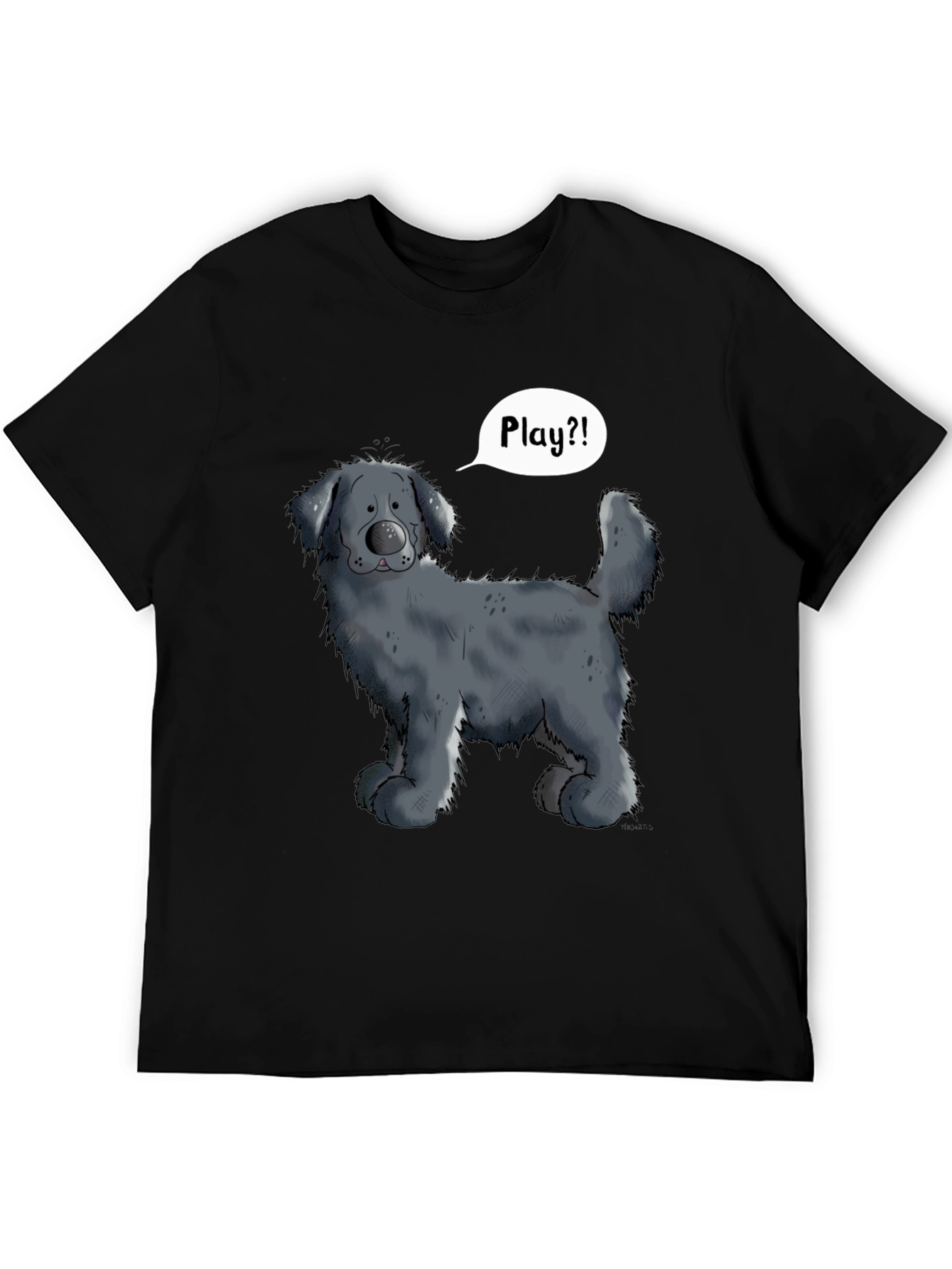 Dog Cartoon T-Shirt - Play?!