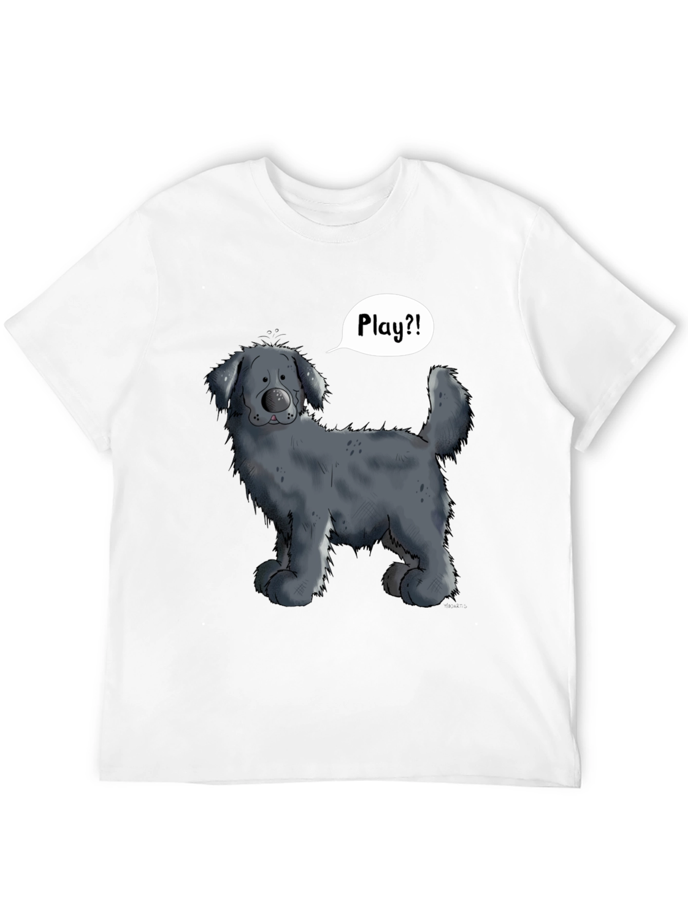 Dog Cartoon T-Shirt - Play?!