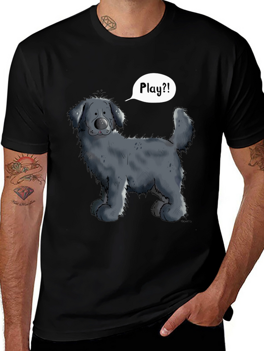Dog Cartoon T-Shirt - Play?!