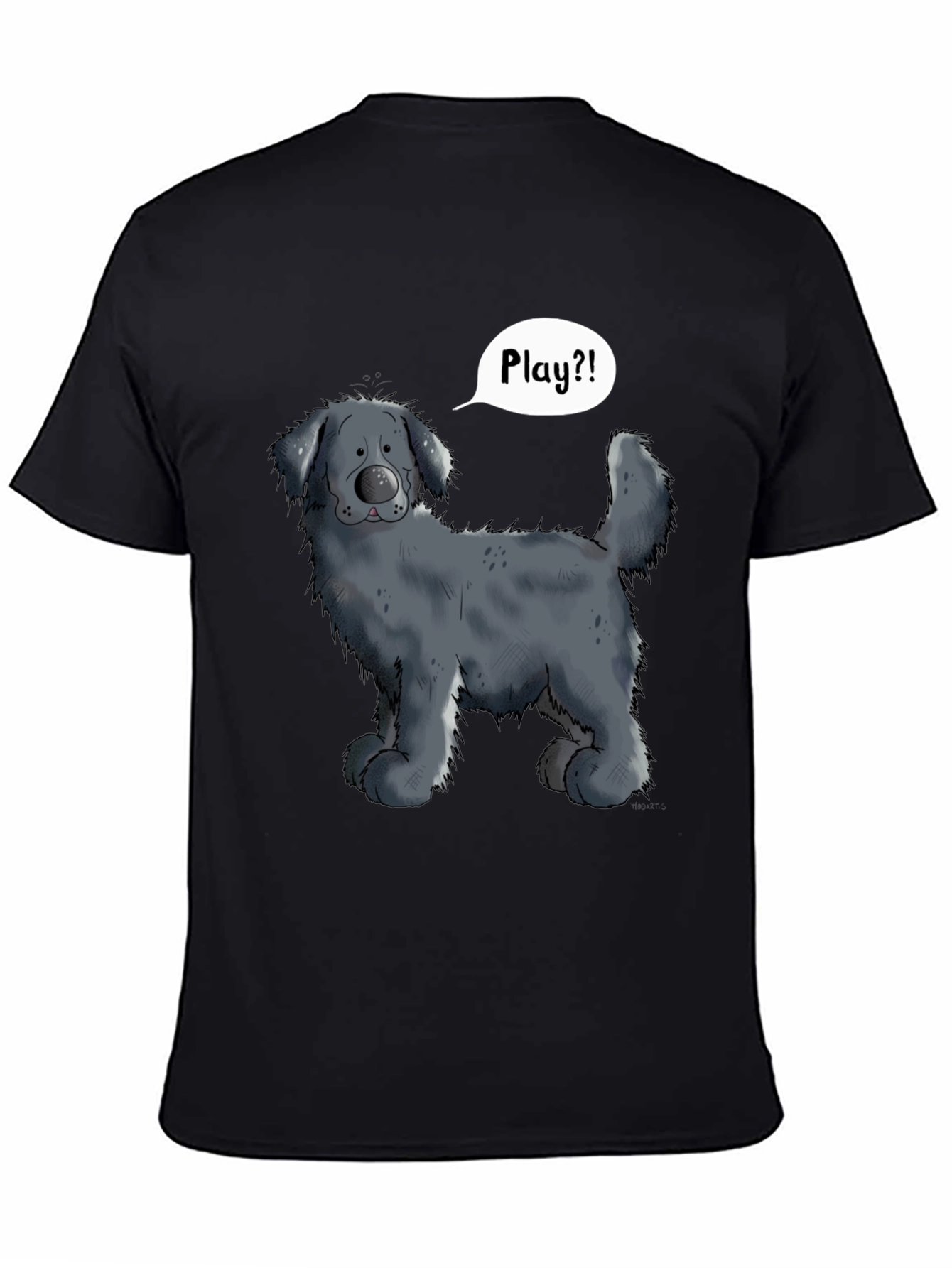 Dog Cartoon T-Shirt - Play?!