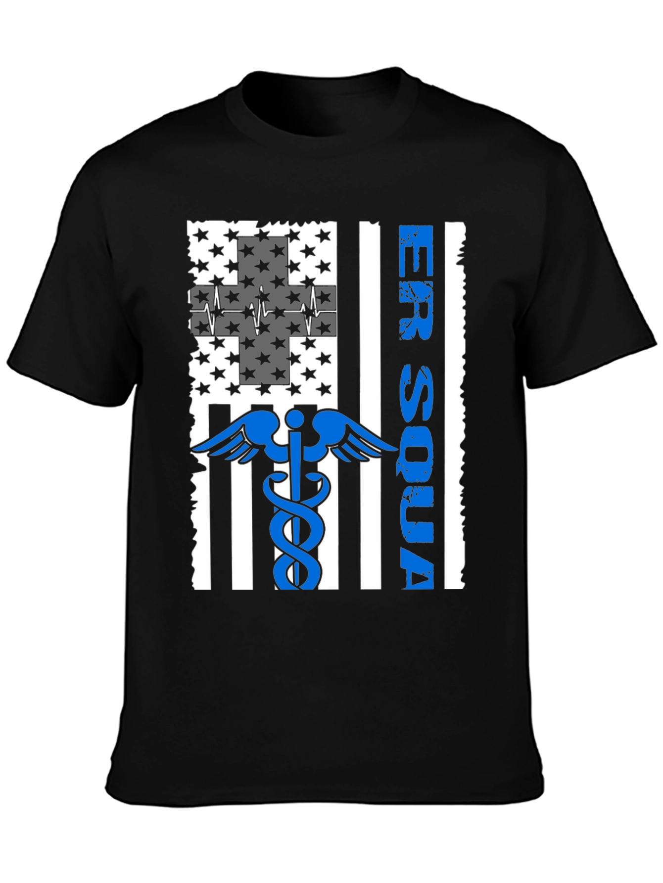 ER Squad American Flag Graphic Tee