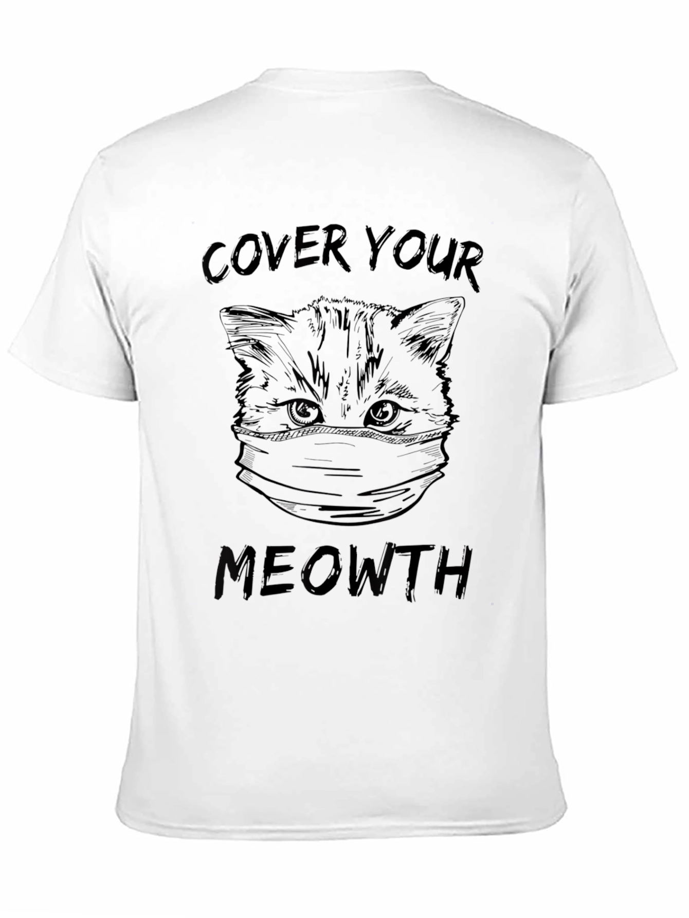 Cover Your Meowth Funny Cat T-Shirt