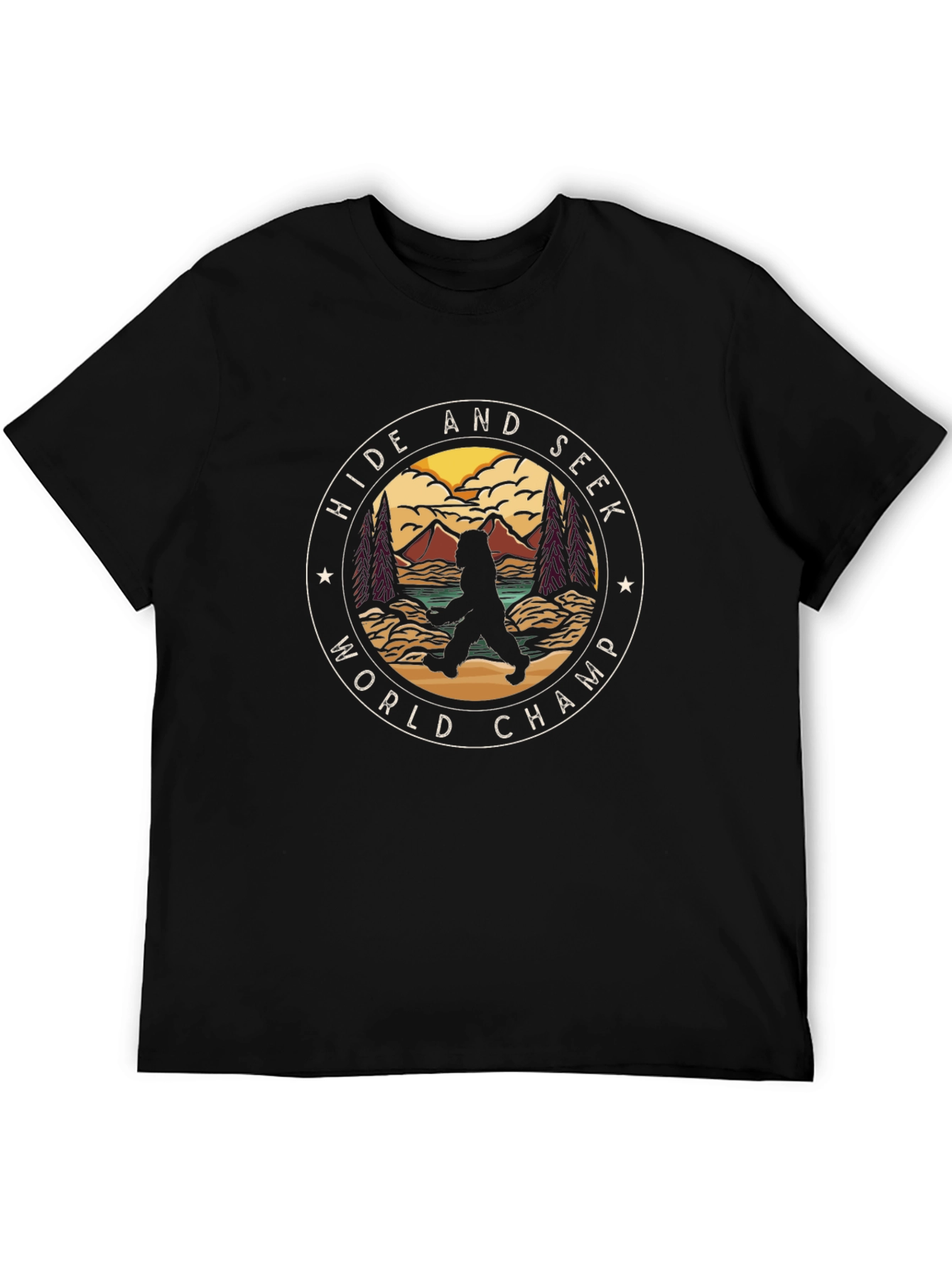 Hide and Seek World Champ Bigfoot T-Shirt