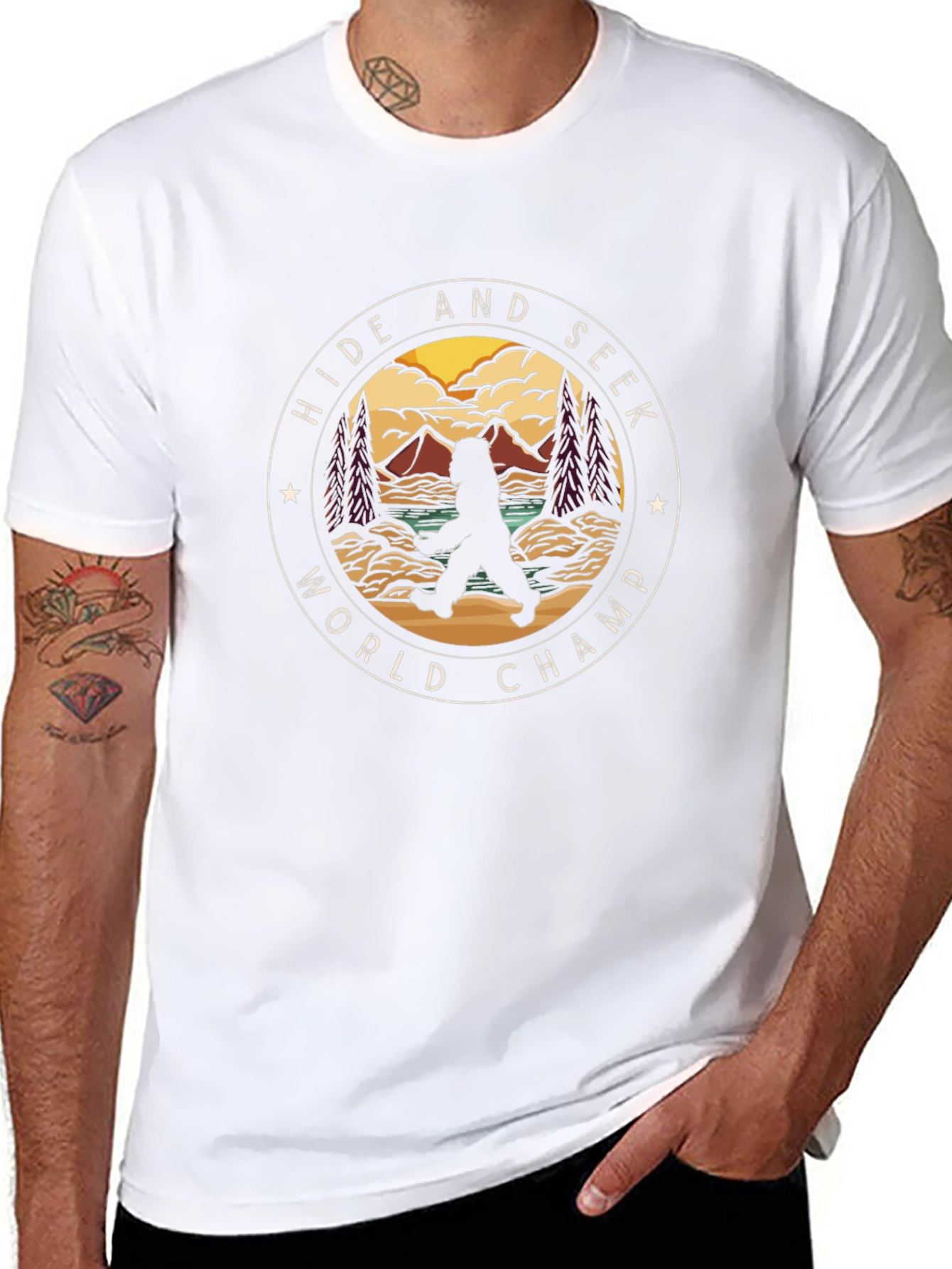 Hide and Seek World Champ Bigfoot T-Shirt